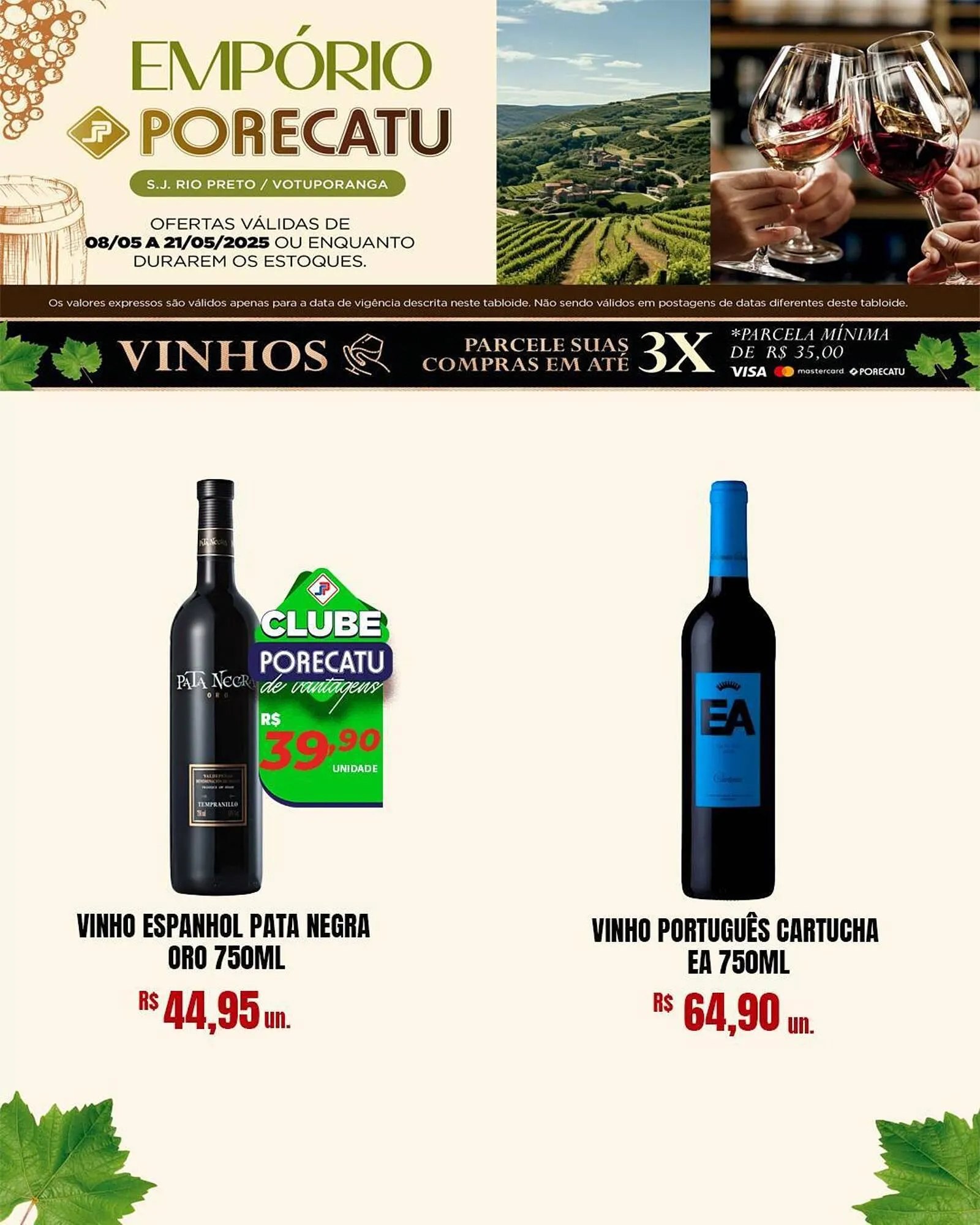 Encarte de Catálogo Supermercado Porecatu 10 de maio até 21 de maio 2025 - Pagina 5