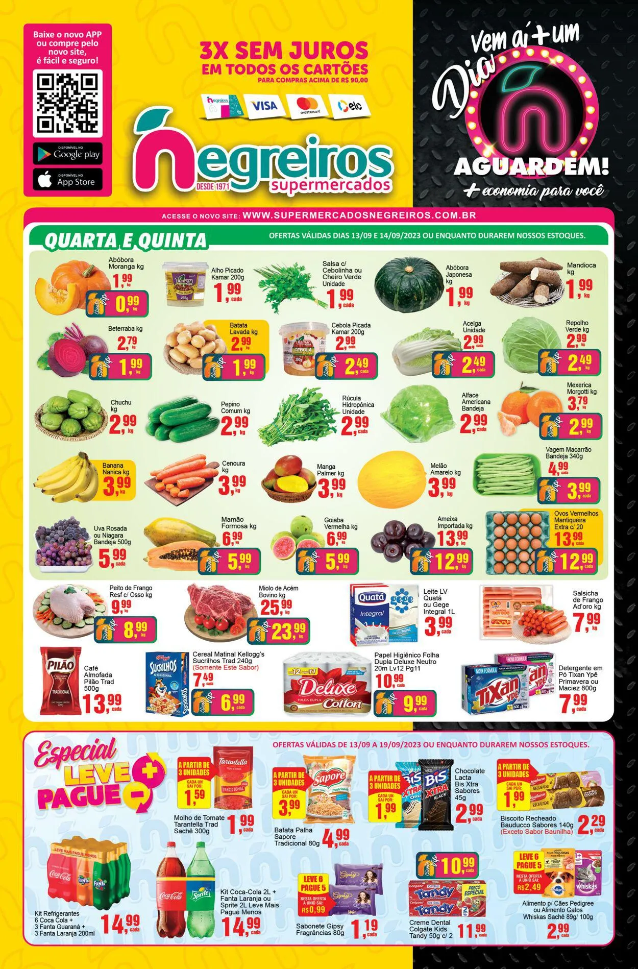 Encarte de Negreiros 13 de setembro até 19 de setembro 2023 - Pagina 1