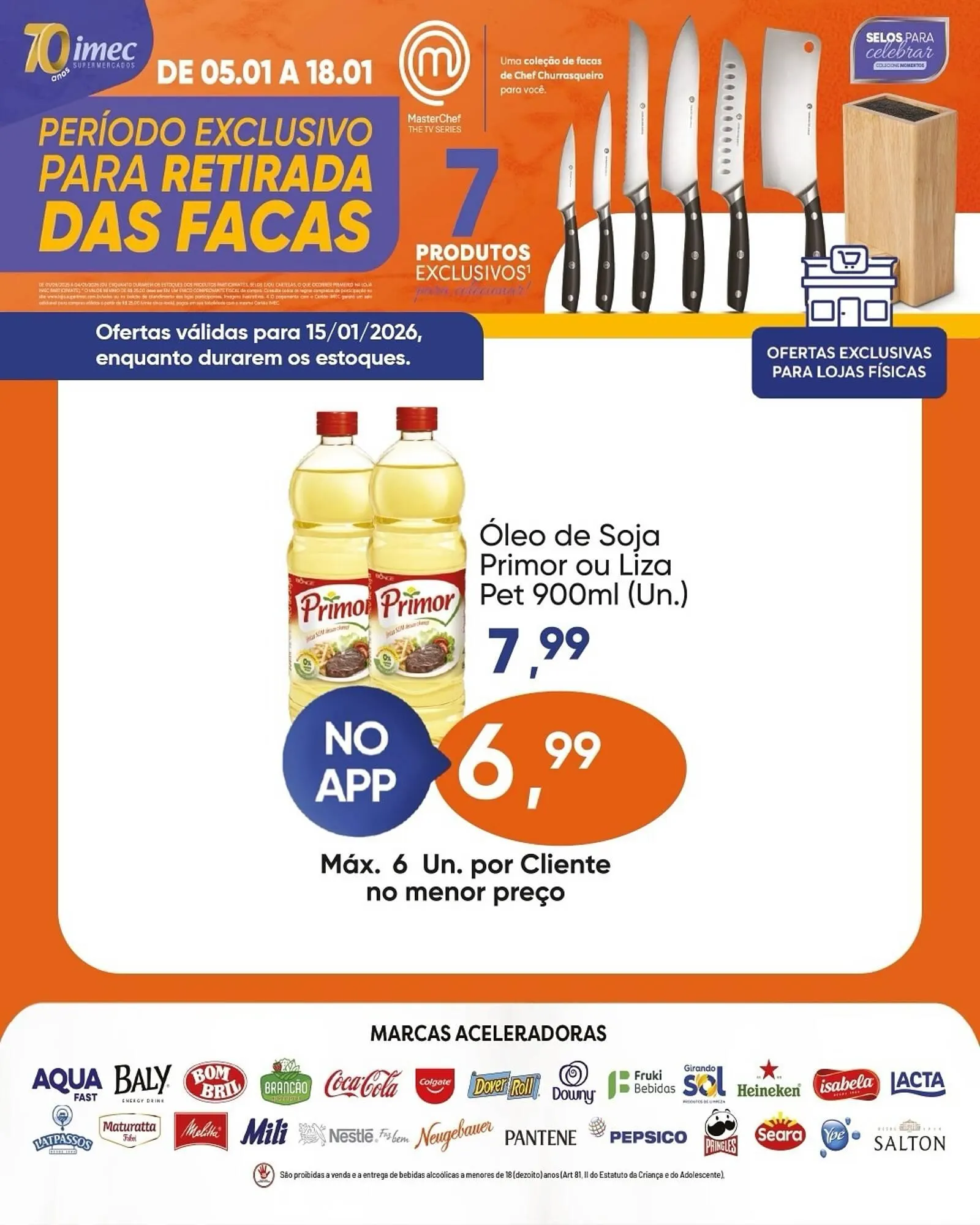 Encarte de Catálogo Imec Supermercados 15 de janeiro até 15 de janeiro 2026 - Pagina 1