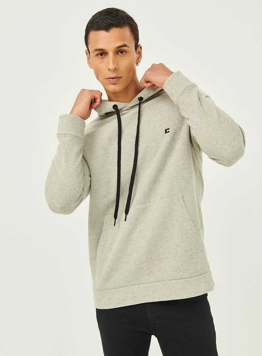 Blusão Com Capuz E Bordado