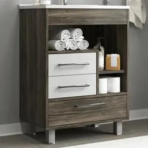 Gabinete e balcão de cozinha