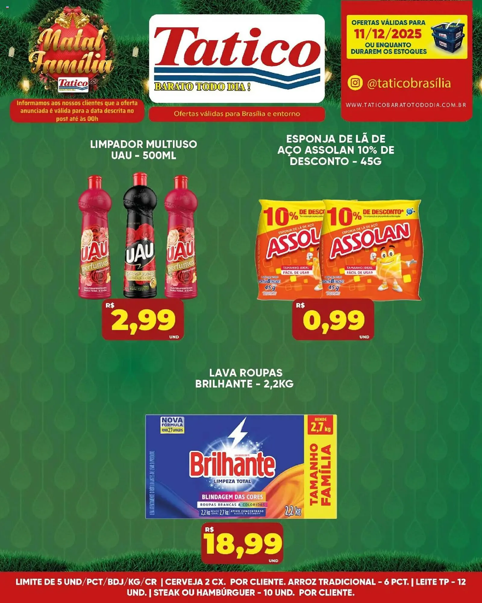 Encarte de Tabloide Tatico 11 de dezembro até 14 de dezembro 2025 - Pagina 9