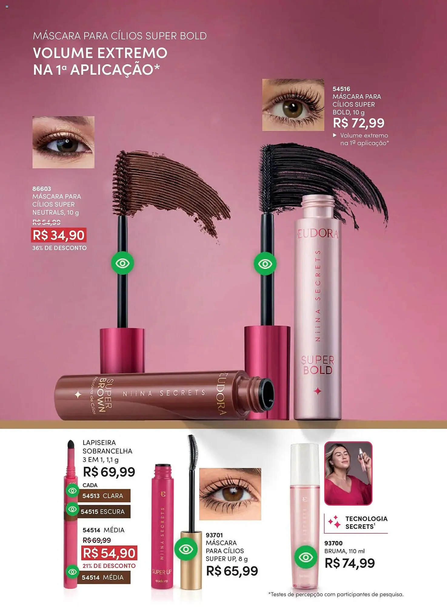 Encarte de Catálogo Eudora 11 de março até 10 de abril 2026 - Pagina 112