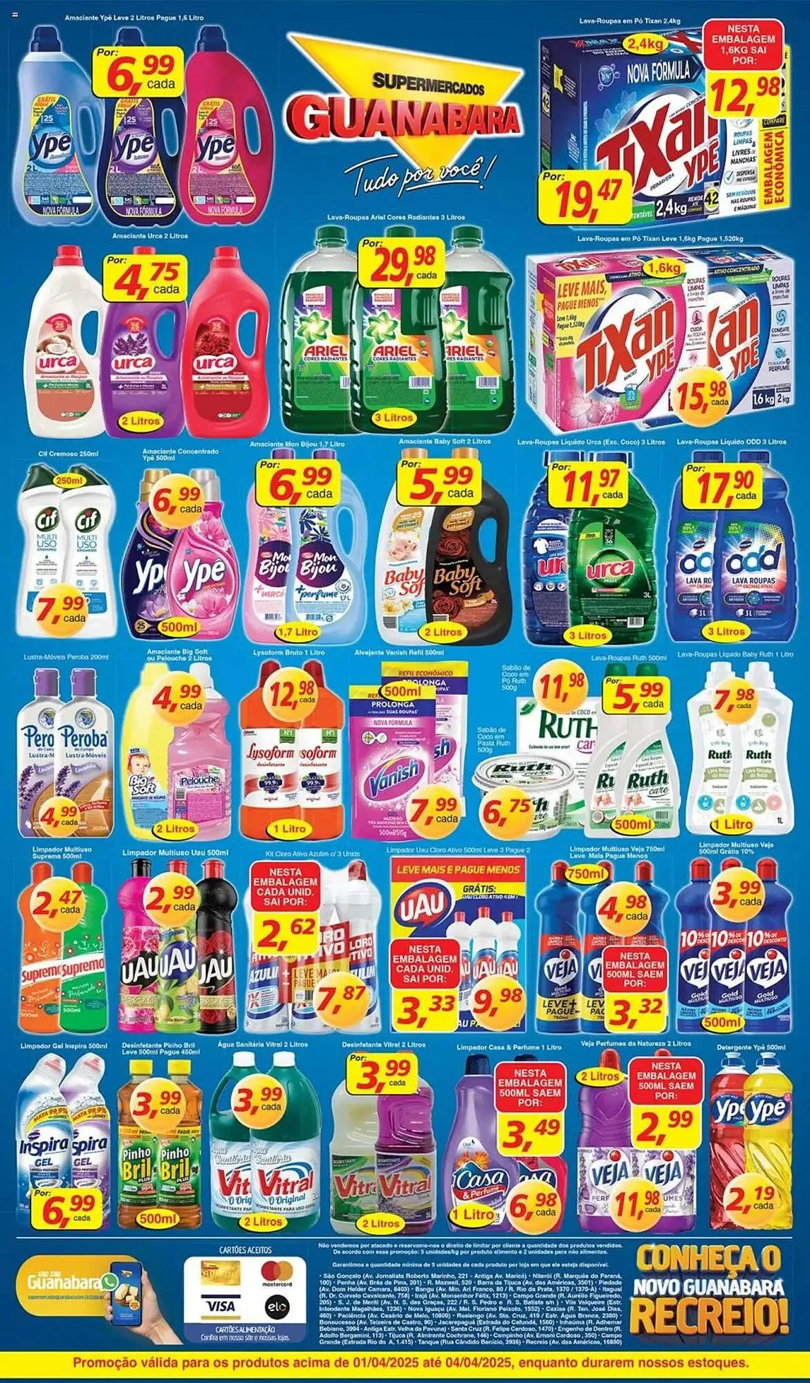 Encarte de Catálogo Supermercados Guanabara 1 de abril até 4 de abril 2025 - Pagina 8