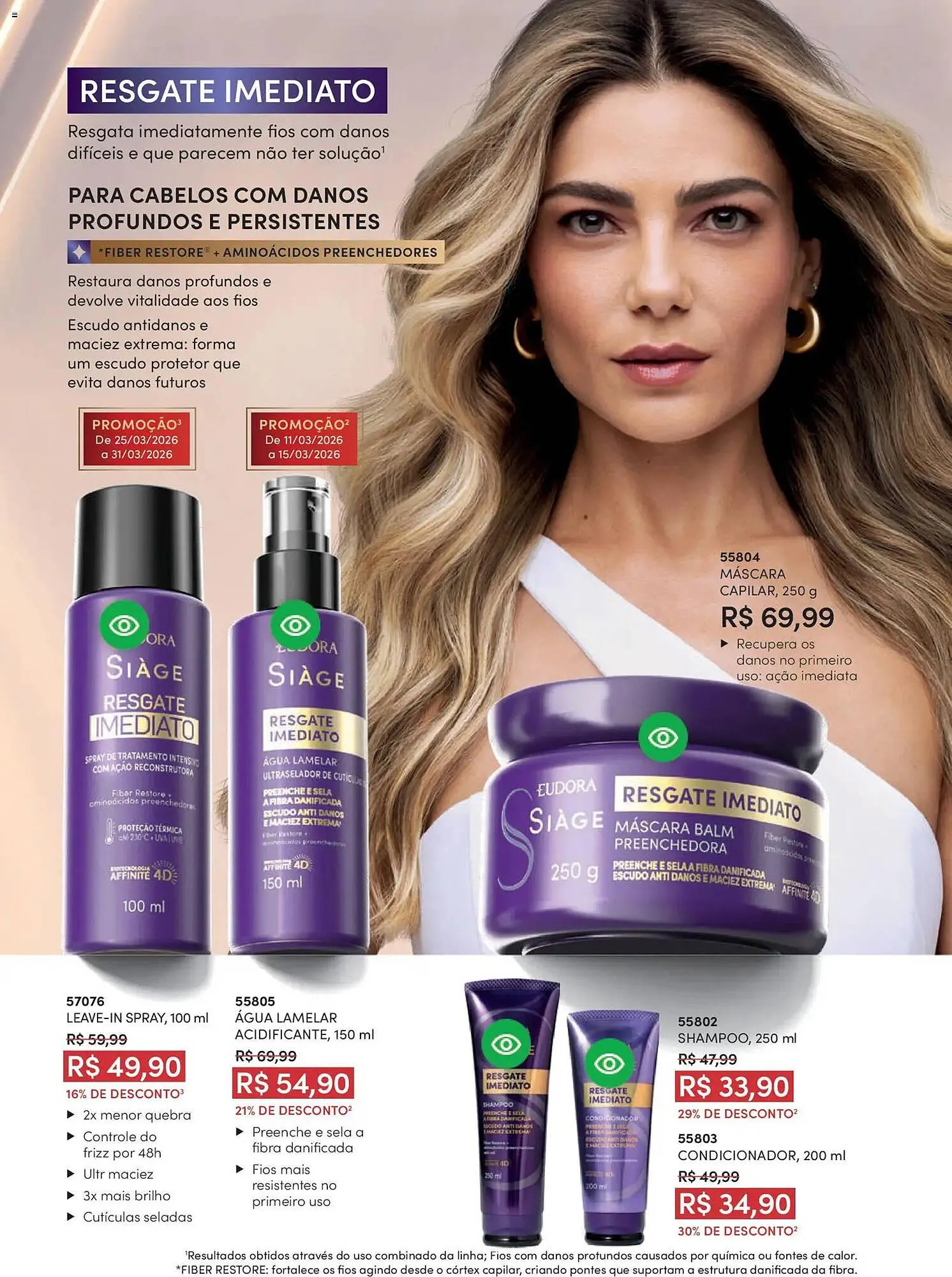 Encarte de Catálogo Eudora 11 de março até 10 de abril 2026 - Pagina 54