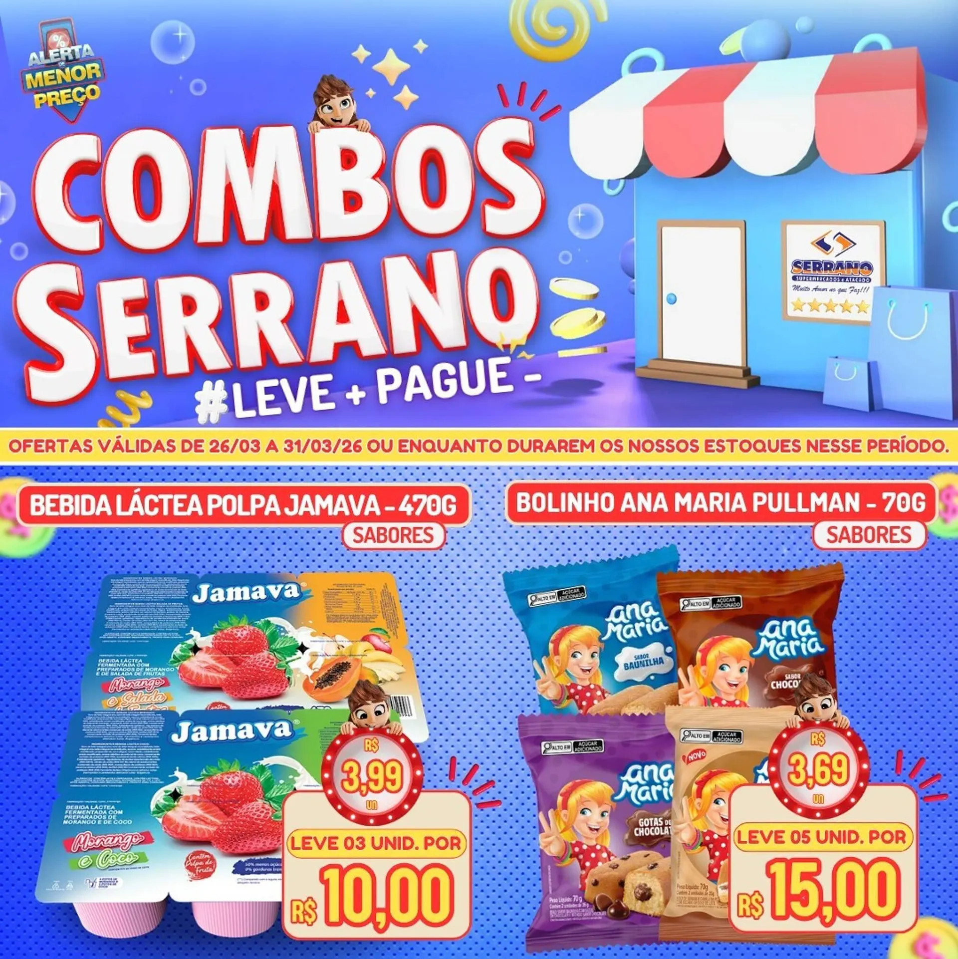 Encarte de Catálogo Serrano Supermercado 27 de março até 31 de março 2026 - Pagina 2