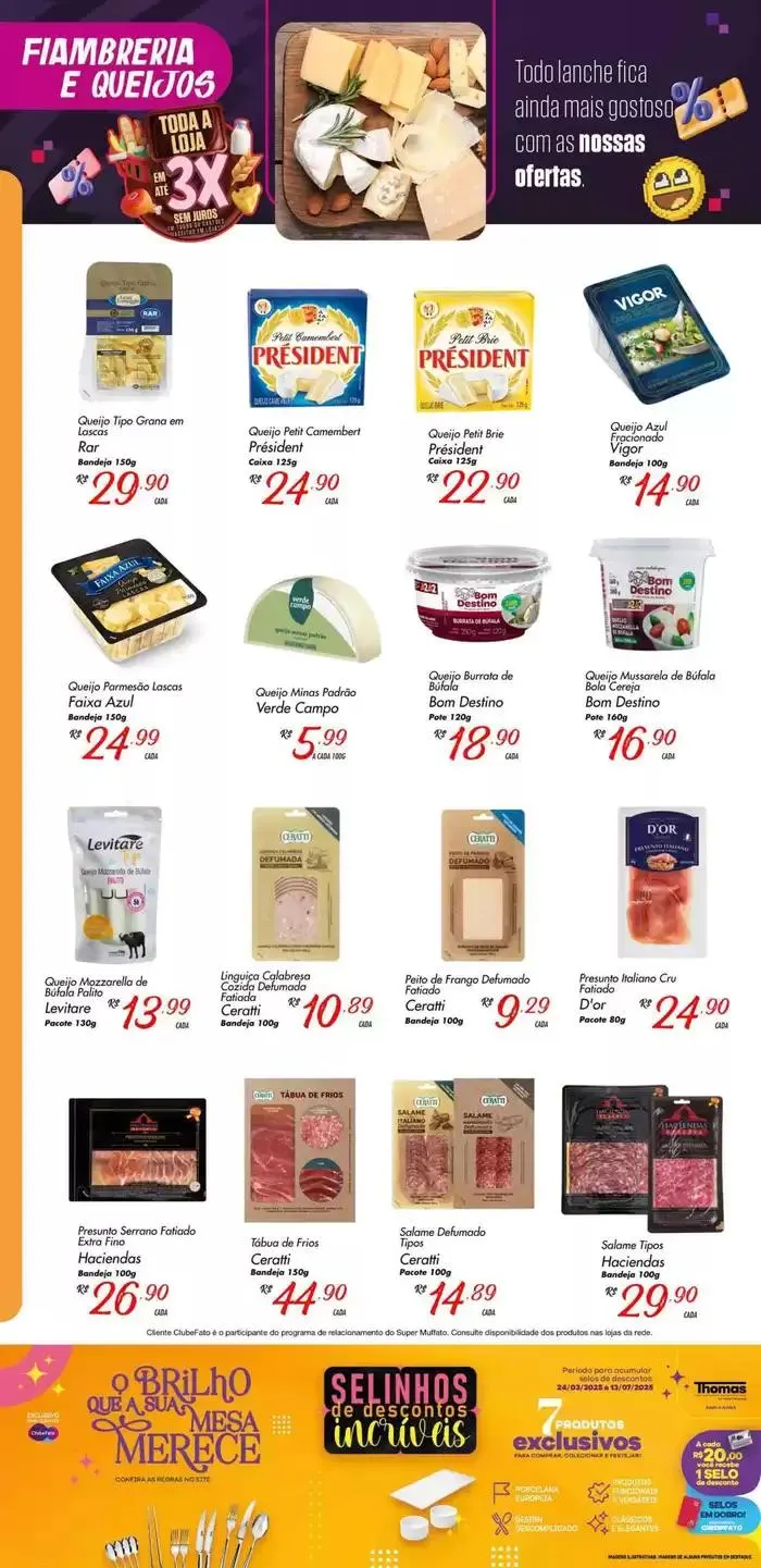 Encarte de Promoções especiais em andamento 4 de abril até 13 de abril 2025 - Pagina 16