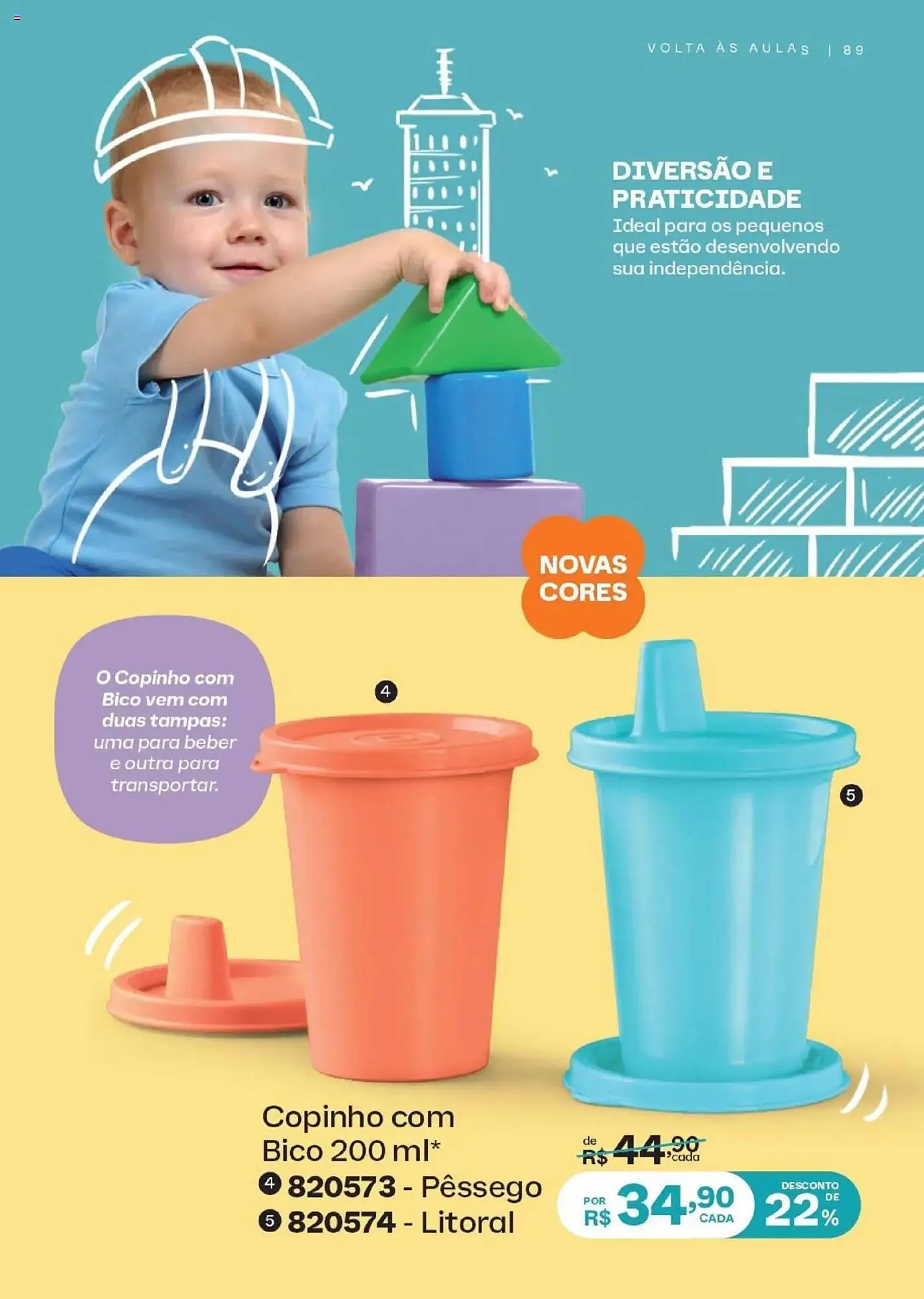 Encarte de Catálogo Tupperware 16 de junho até 14 de agosto 2025 - Pagina 89