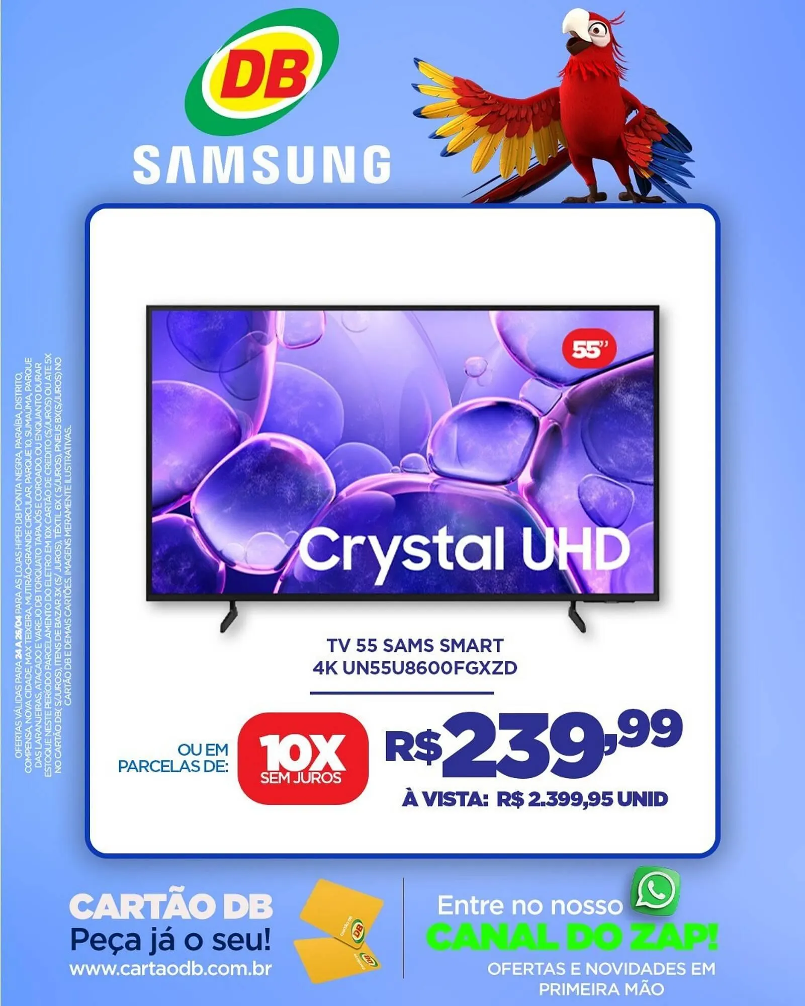 Encarte de Catálogo DB Supermercados 24 de abril até 26 de abril 2026 - Pagina 3