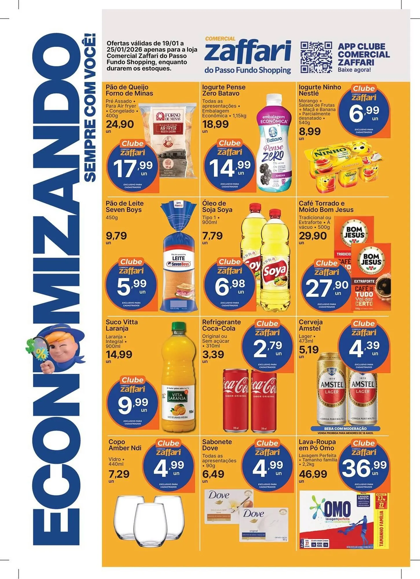 Encarte de Encarte Comercial Zaffari 19 de janeiro até 25 de janeiro 2026 - Pagina 1