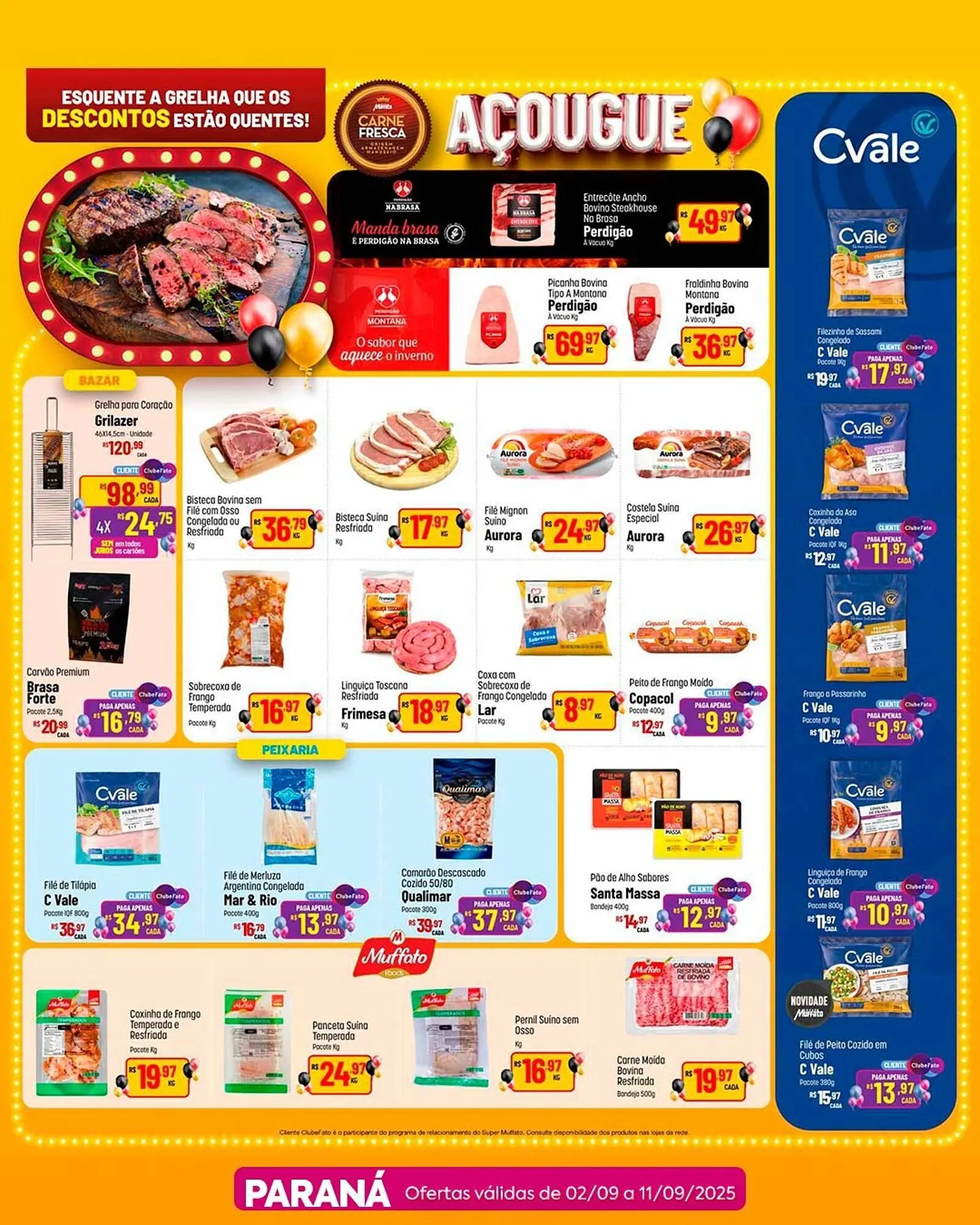 Encarte de Encarte Muffato 4 de setembro até 11 de setembro 2025 - Pagina 1
