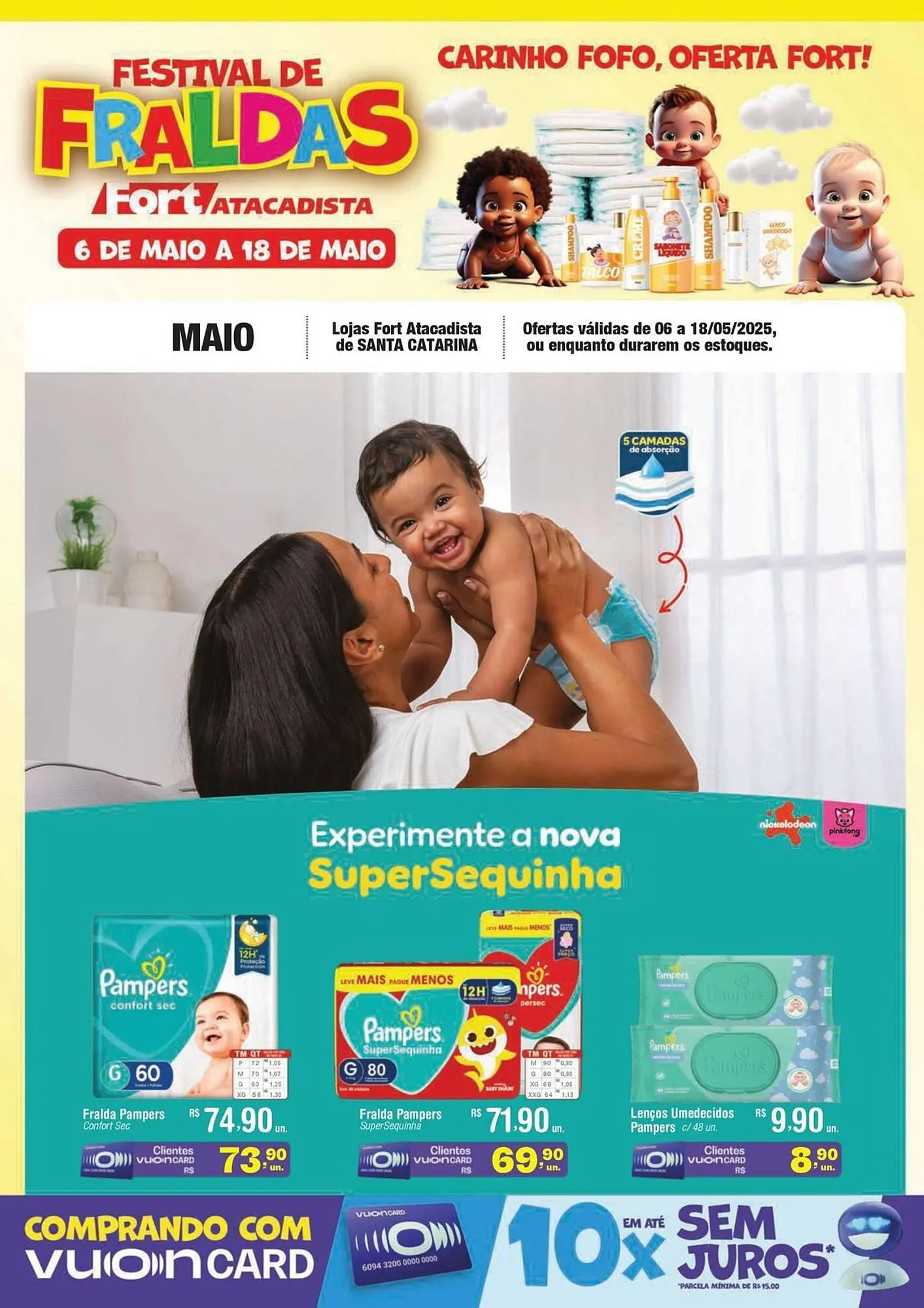 Encarte de Catálogo Fort Atacadista 6 de maio até 18 de maio 2025 - Pagina 1