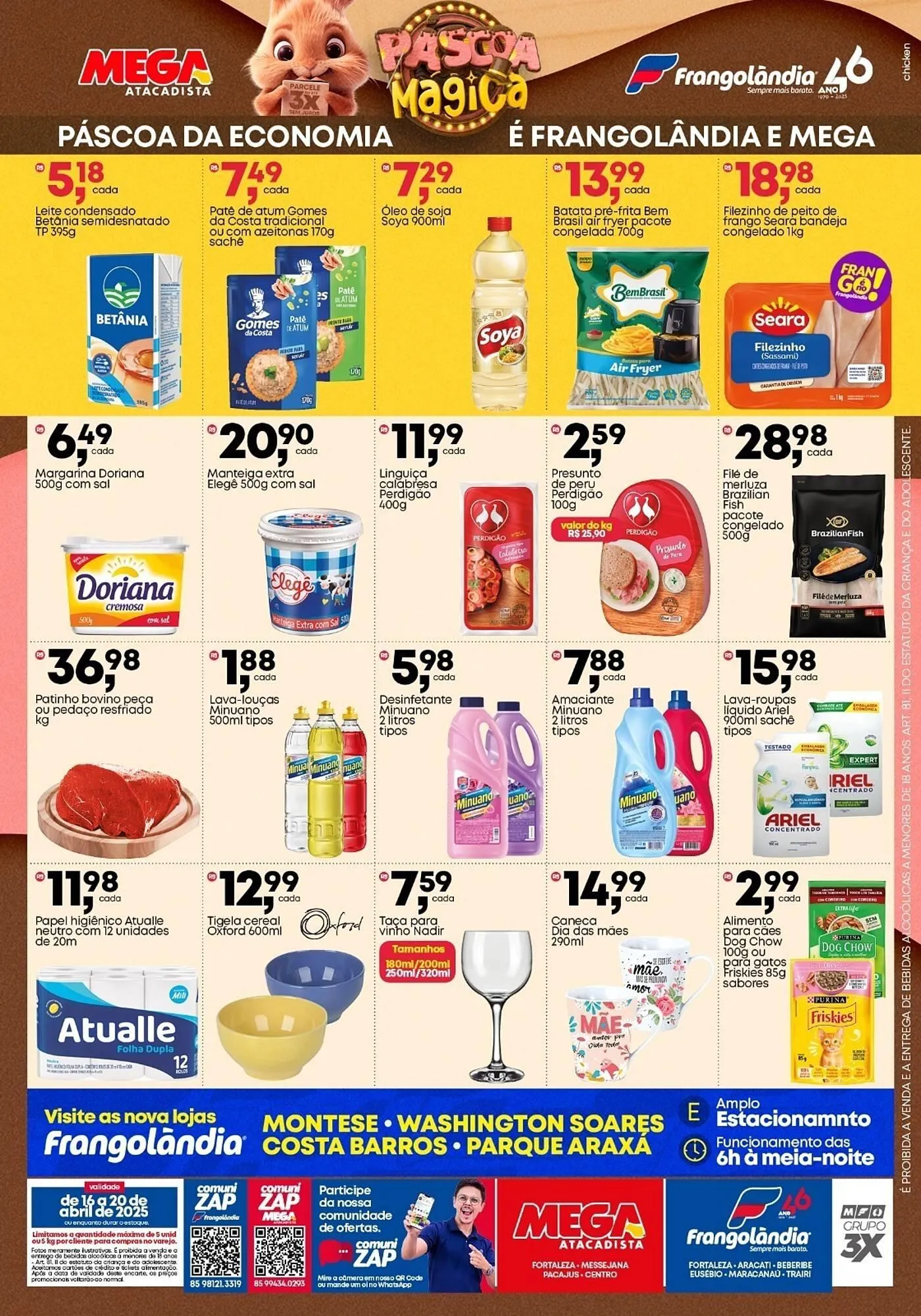 Encarte de Ofertas Frangolândia 15 de abril até 20 de abril 2025 - Pagina 2