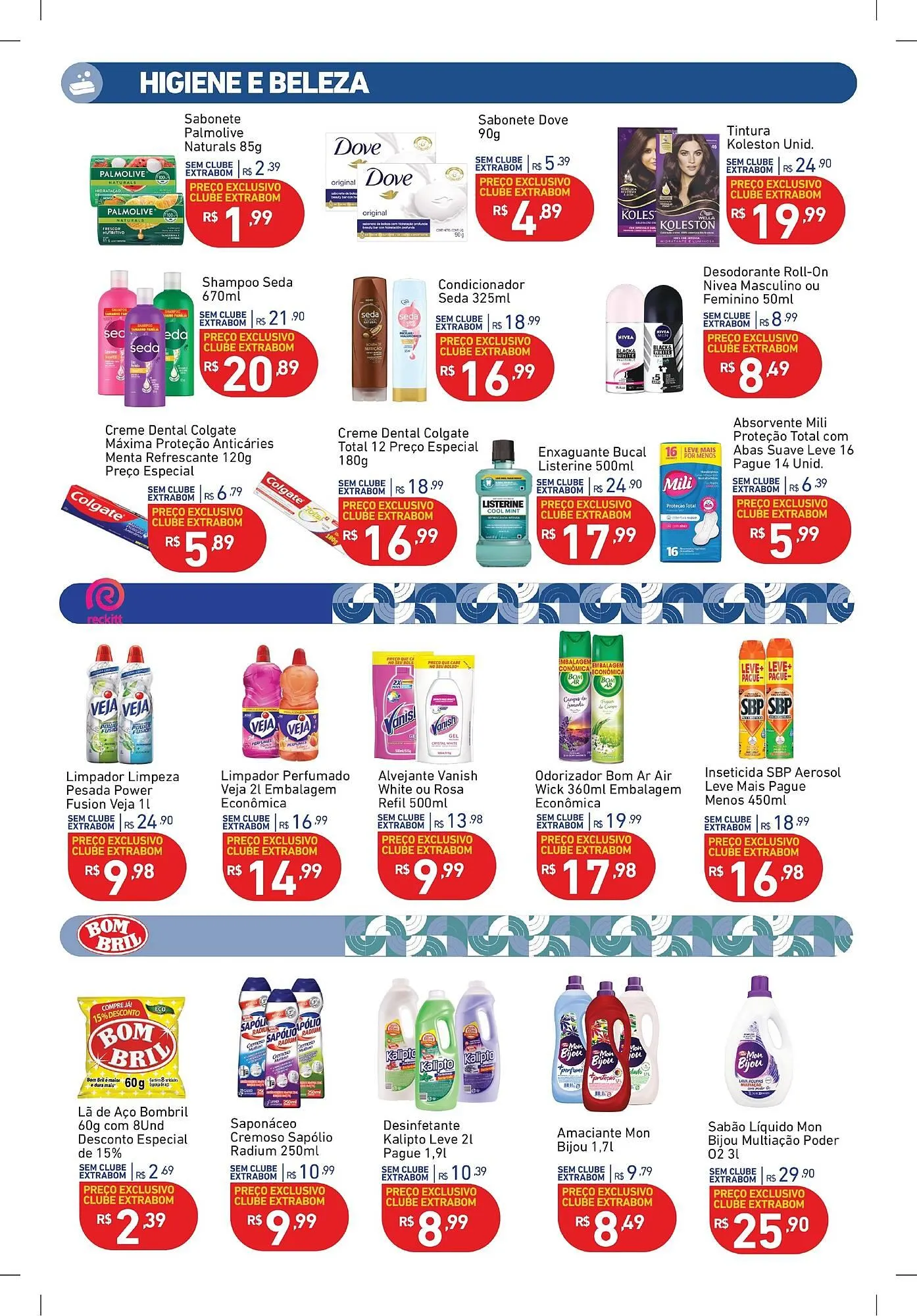 Encarte de Catálogo Extrabom Supermercados 12 de fevereiro até 26 de fevereiro 2025 - Pagina 8