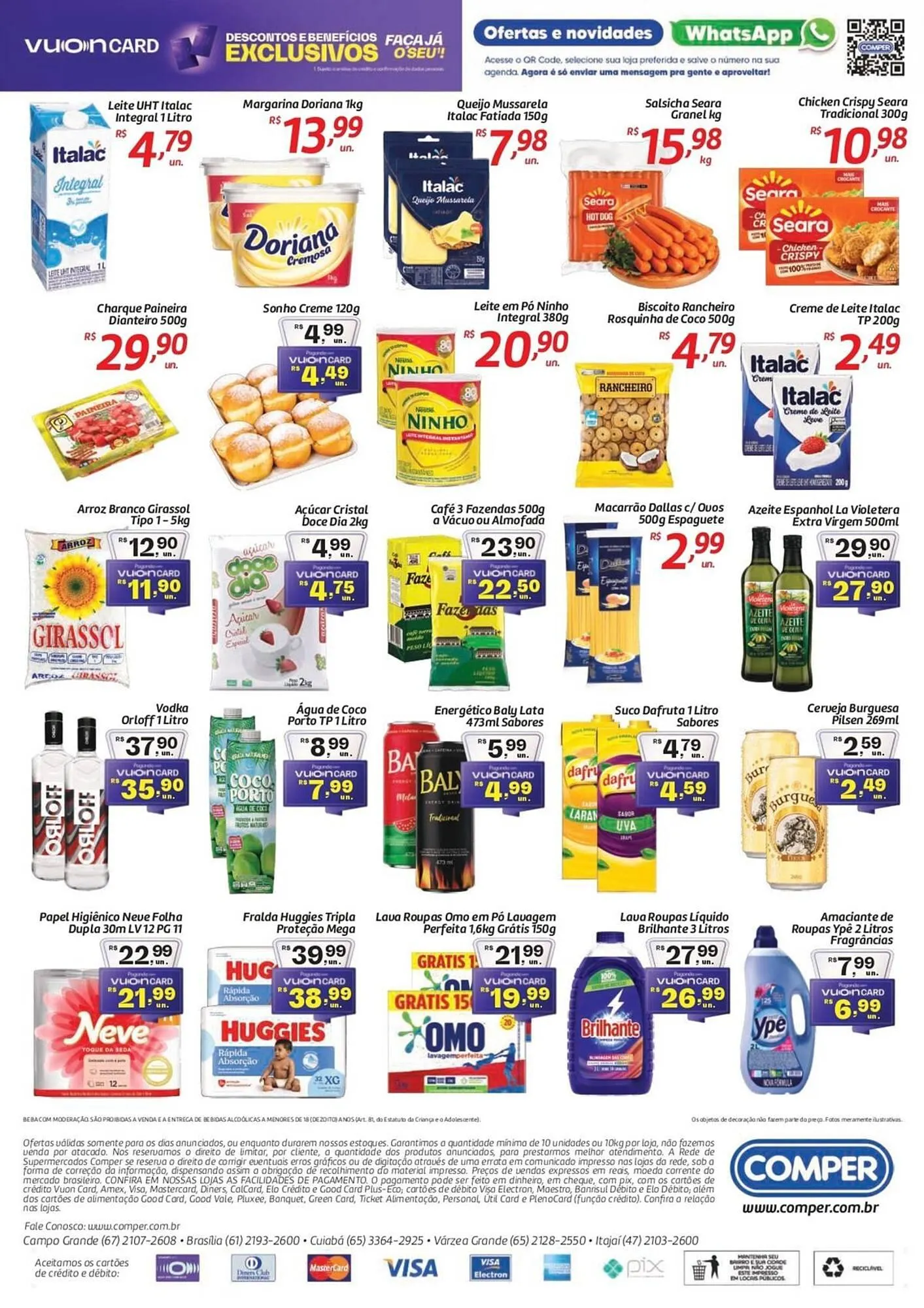Encarte de Folheto Comper 24 de fevereiro até 24 de fevereiro 2026 - Pagina 2