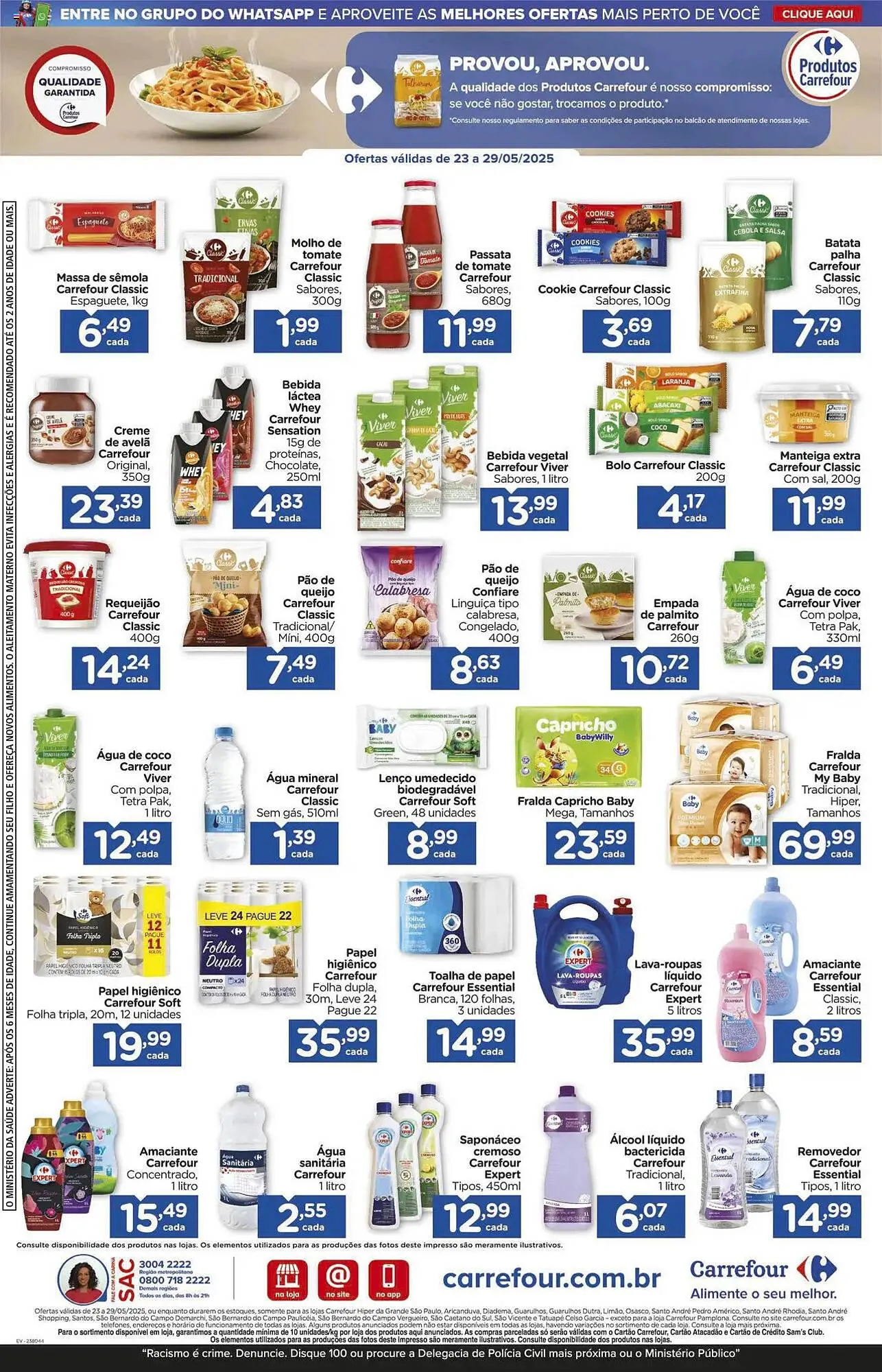 Encarte de Catálogo Carrefour 23 de maio até 29 de maio 2025 - Pagina 50