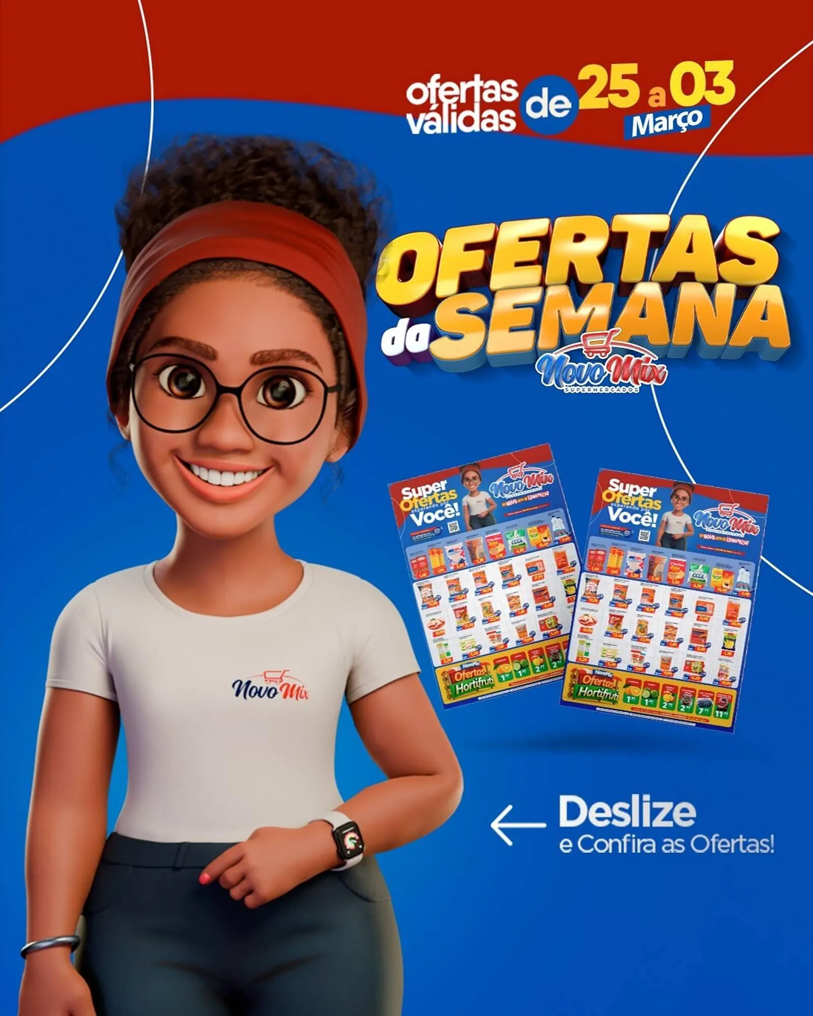 Encarte de Encarte Novo Mix 25 de fevereiro até 3 de março 2026 - Pagina 1