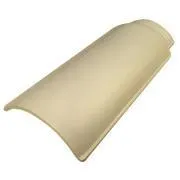 Cumeeira Cerâmica Esmaltado Cor Marfim 18,5x44,4cm - Artgres