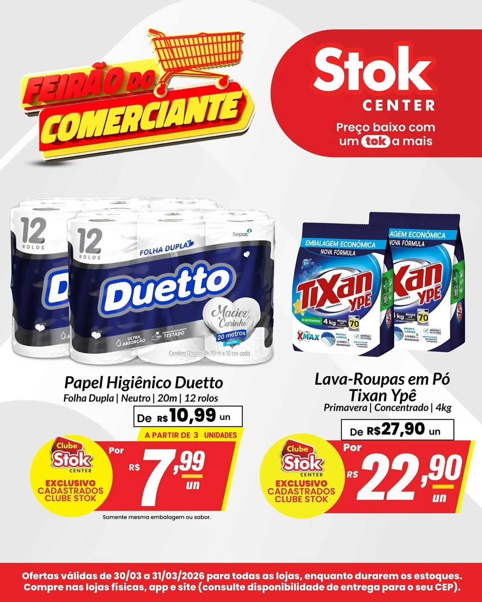 Encarte de Encarte Stok Center 30 de março até 31 de março 2026 - Pagina 1