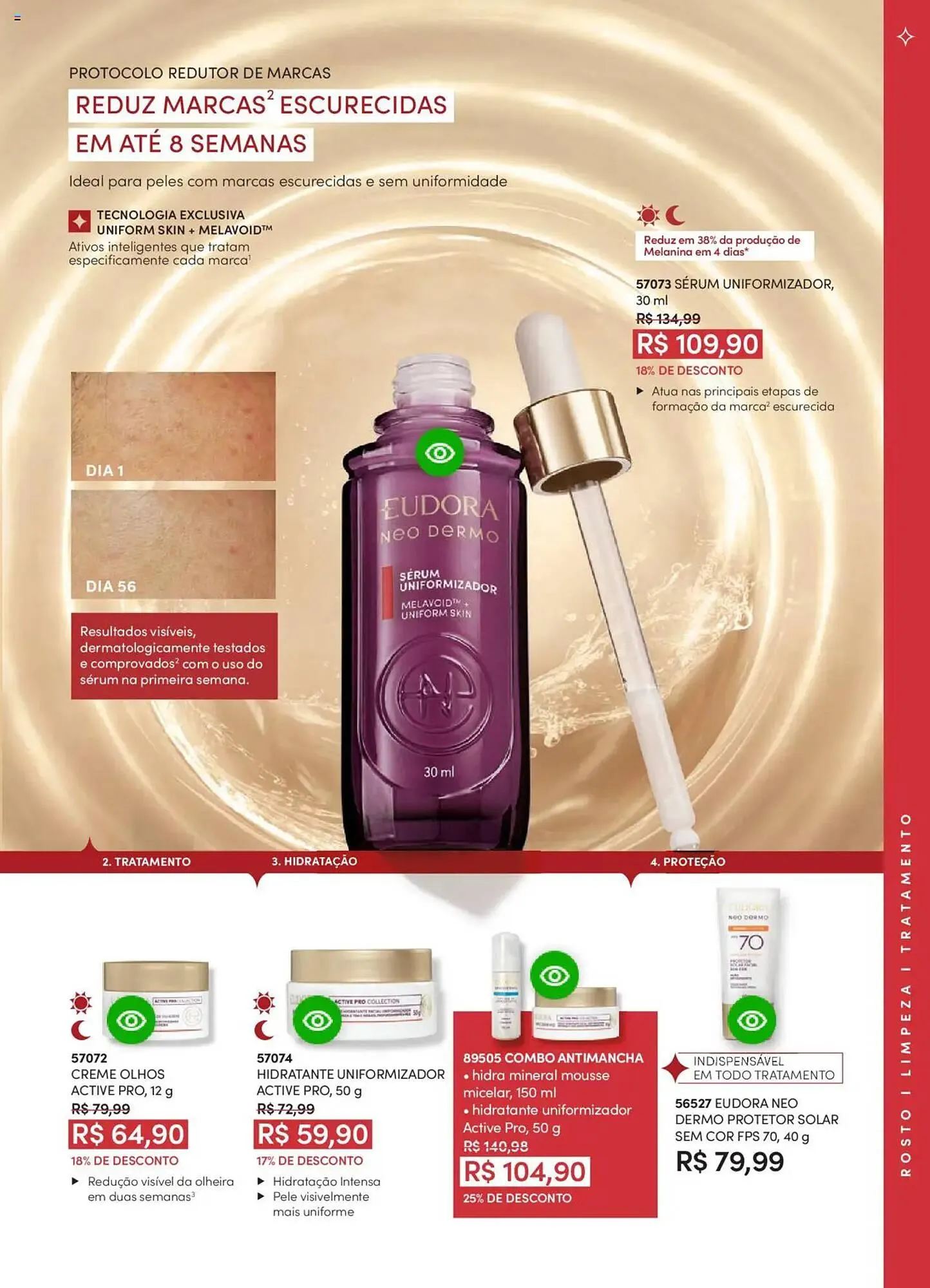 Encarte de Catálogo Eudora 25 de junho até 17 de julho 2025 - Pagina 65