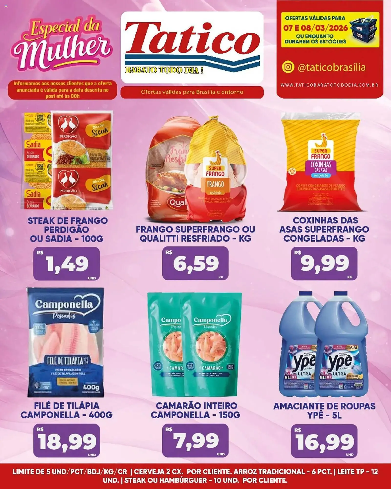 Encarte de Tabloide Tatico 7 de março até 8 de março 2026 - Pagina 14