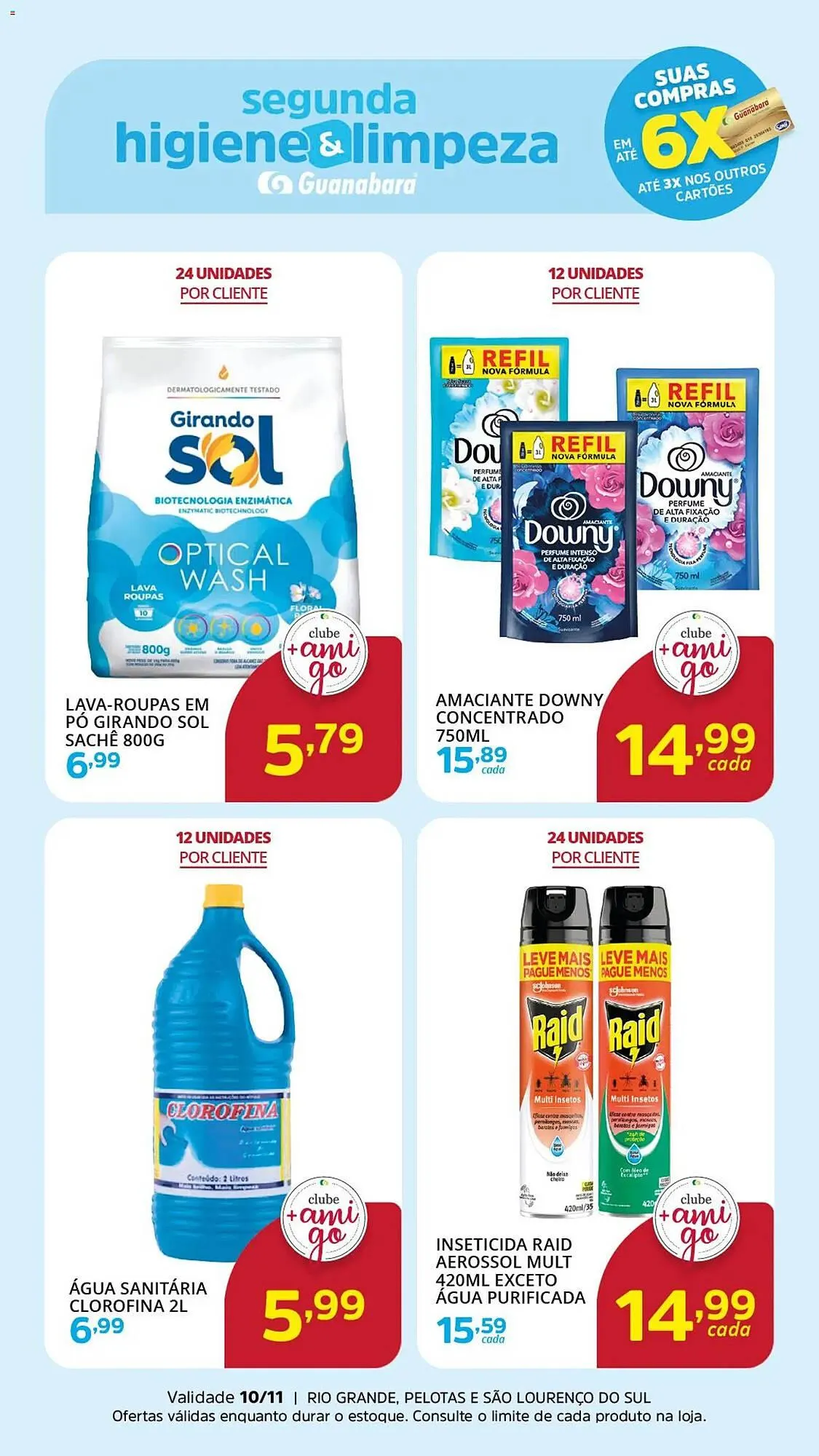 Encarte de Encarte Supermercados Guanabara 10 de novembro até 10 de novembro 2025 - Pagina 1