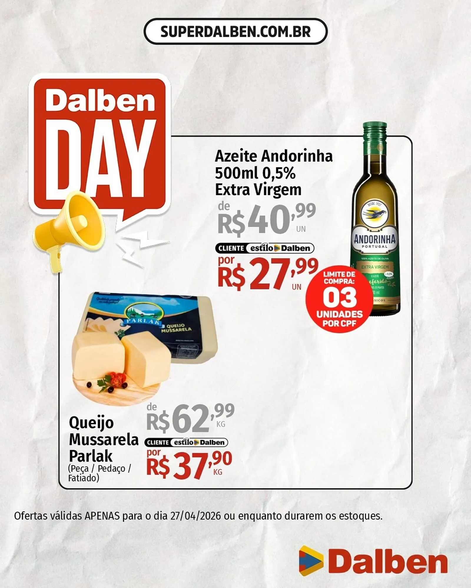 Encarte de Catálogo Supermercado Dalben 27 de abril até 27 de abril 2026 - Pagina 5