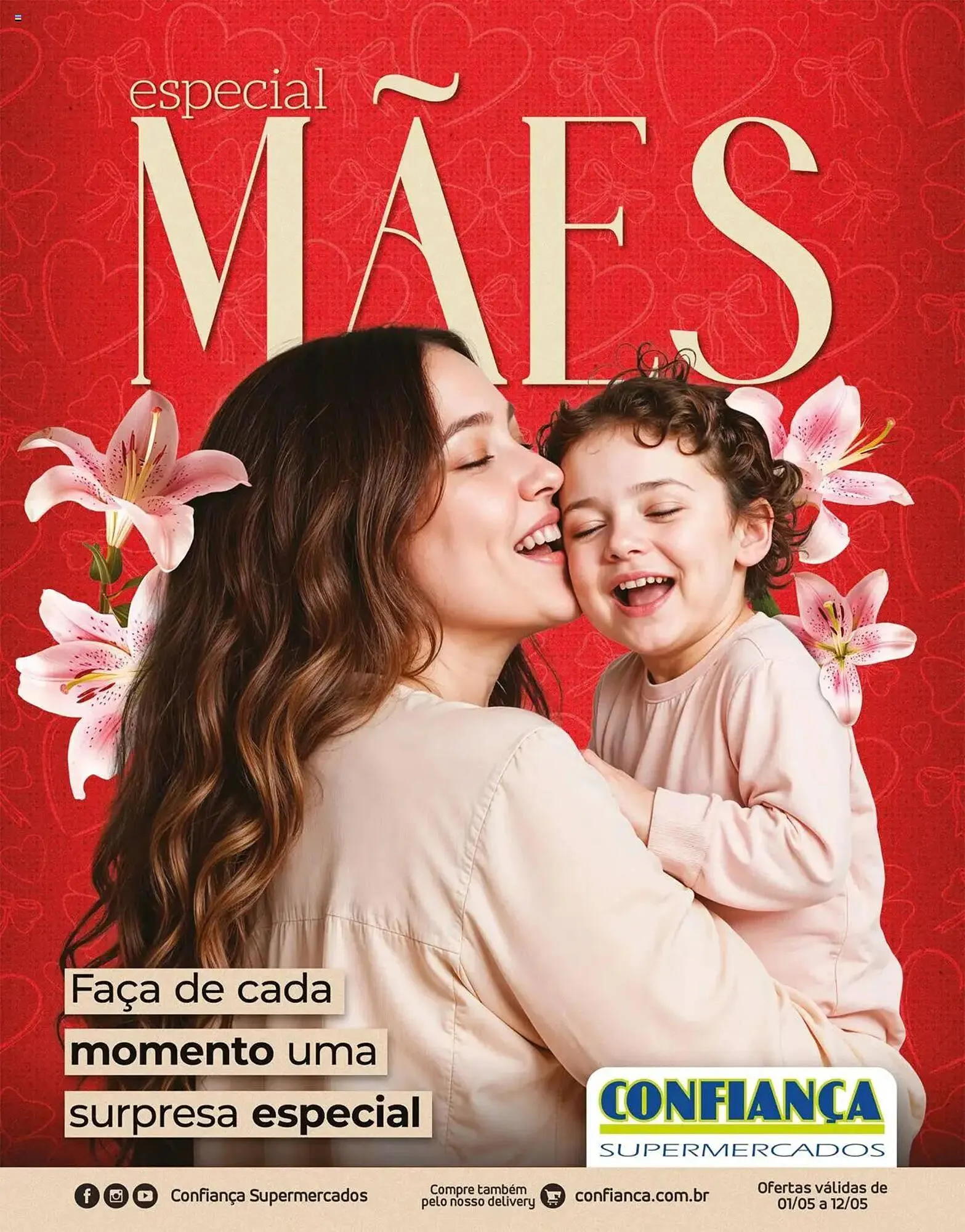 Encarte de Catálogo Confiança Supermercados 1 de maio até 12 de maio 2025 - Pagina 1