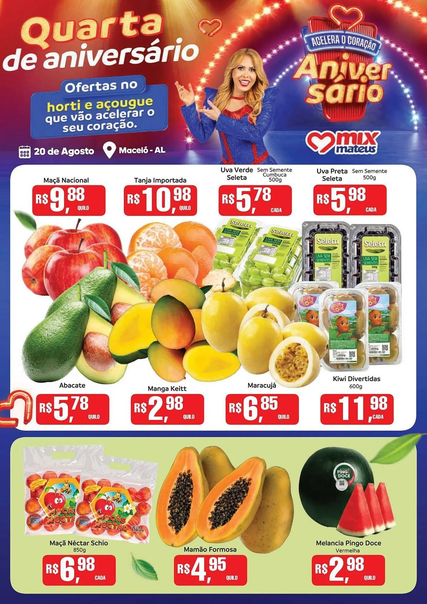 Encarte de Catálogo Supermercados Mateus 20 de agosto até 20 de agosto 2025 - Pagina 1
