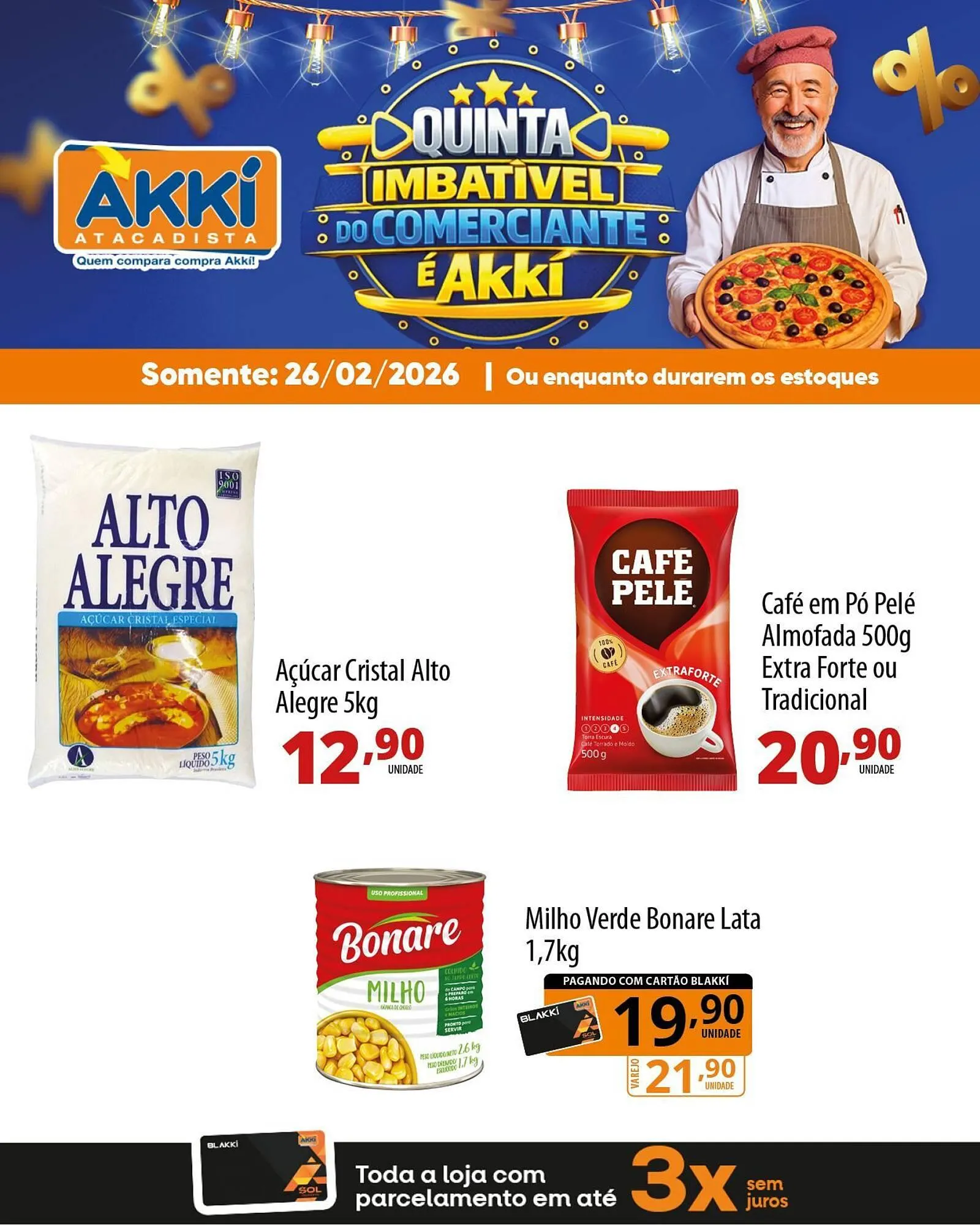 Encarte de Folheto Akki Atacadista 25 de fevereiro até 26 de fevereiro 2026 - Pagina 5