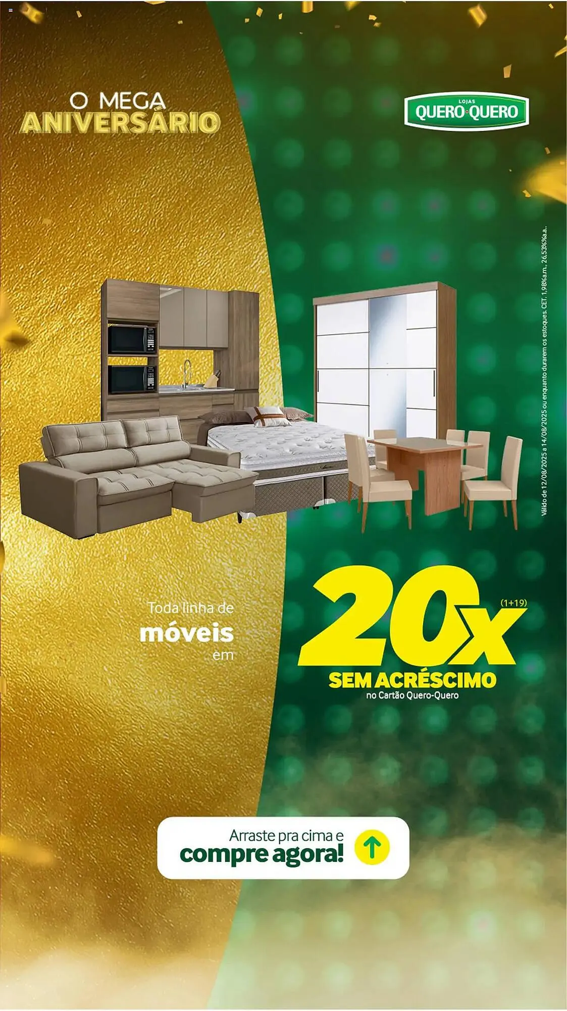 Encarte de Catálogo Quero Quero 12 de agosto até 15 de agosto 2025 - Pagina 4