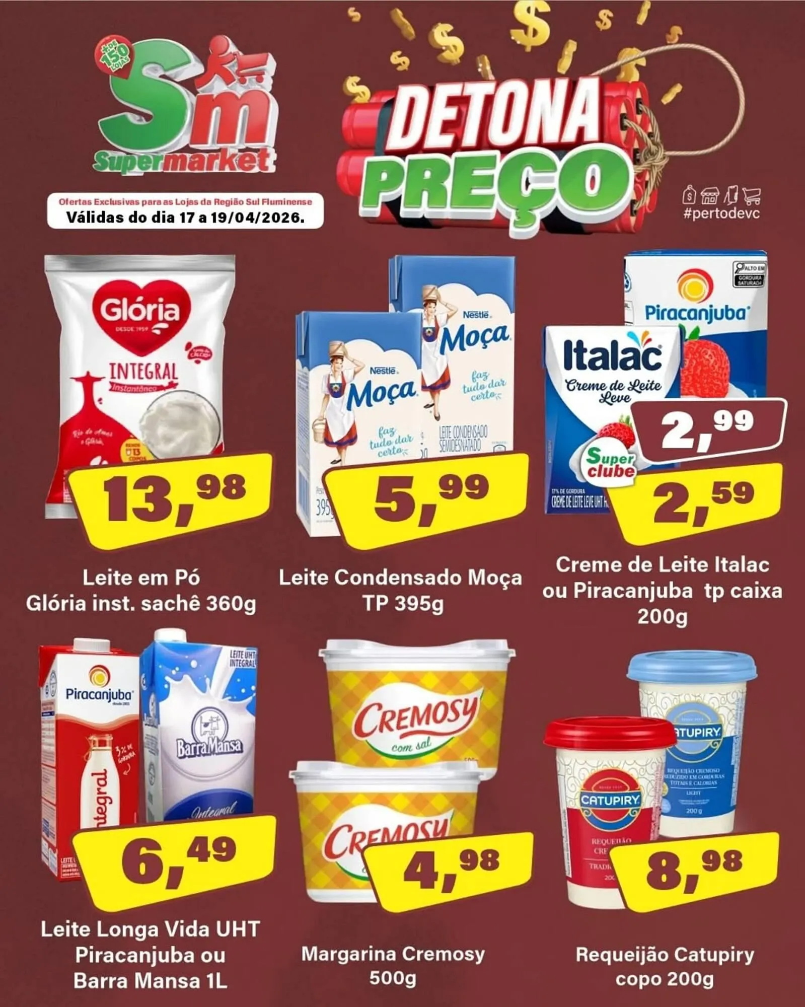 Encarte de Catálogo Floresta Supermercados 17 de abril até 19 de abril 2026 - Pagina 3