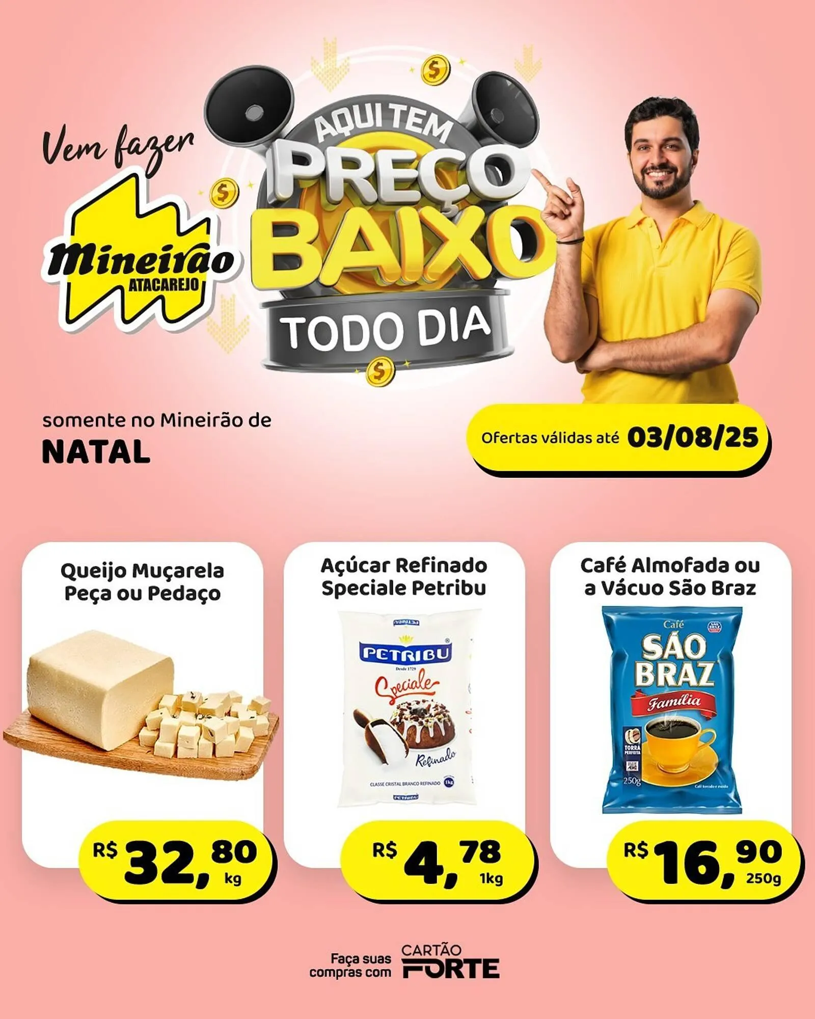 Encarte de Catálogo Mineirão Atacarejo 28 de julho até 3 de agosto 2025 - Pagina 1