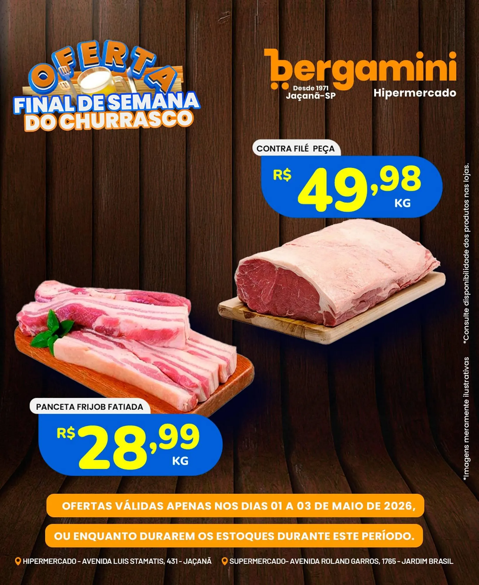 Encarte de Catálogo Supermercado Bergamini 1 de maio até 3 de maio 2026 - Pagina 2