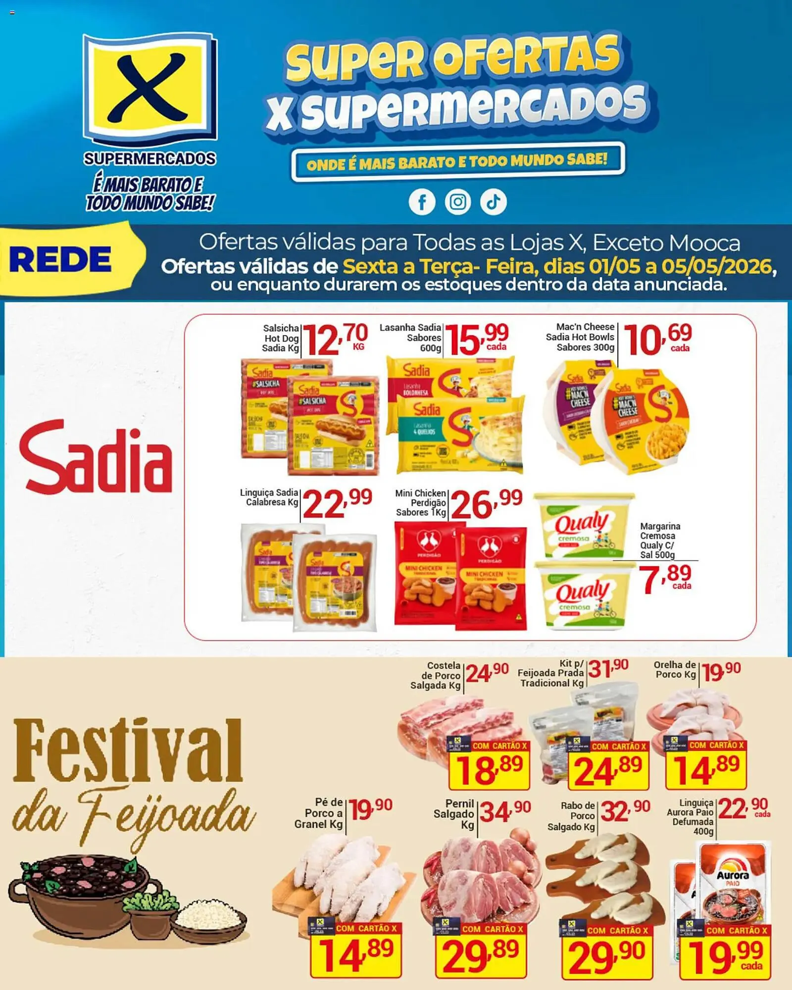 Encarte de Folheto X Supermercados 1 de maio até 5 de maio 2026 - Pagina 6