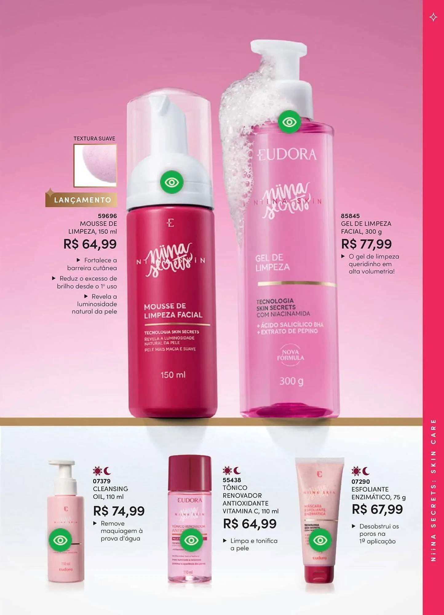 Encarte de Catálogo Eudora 8 de outubro até 8 de novembro 2025 - Pagina 101