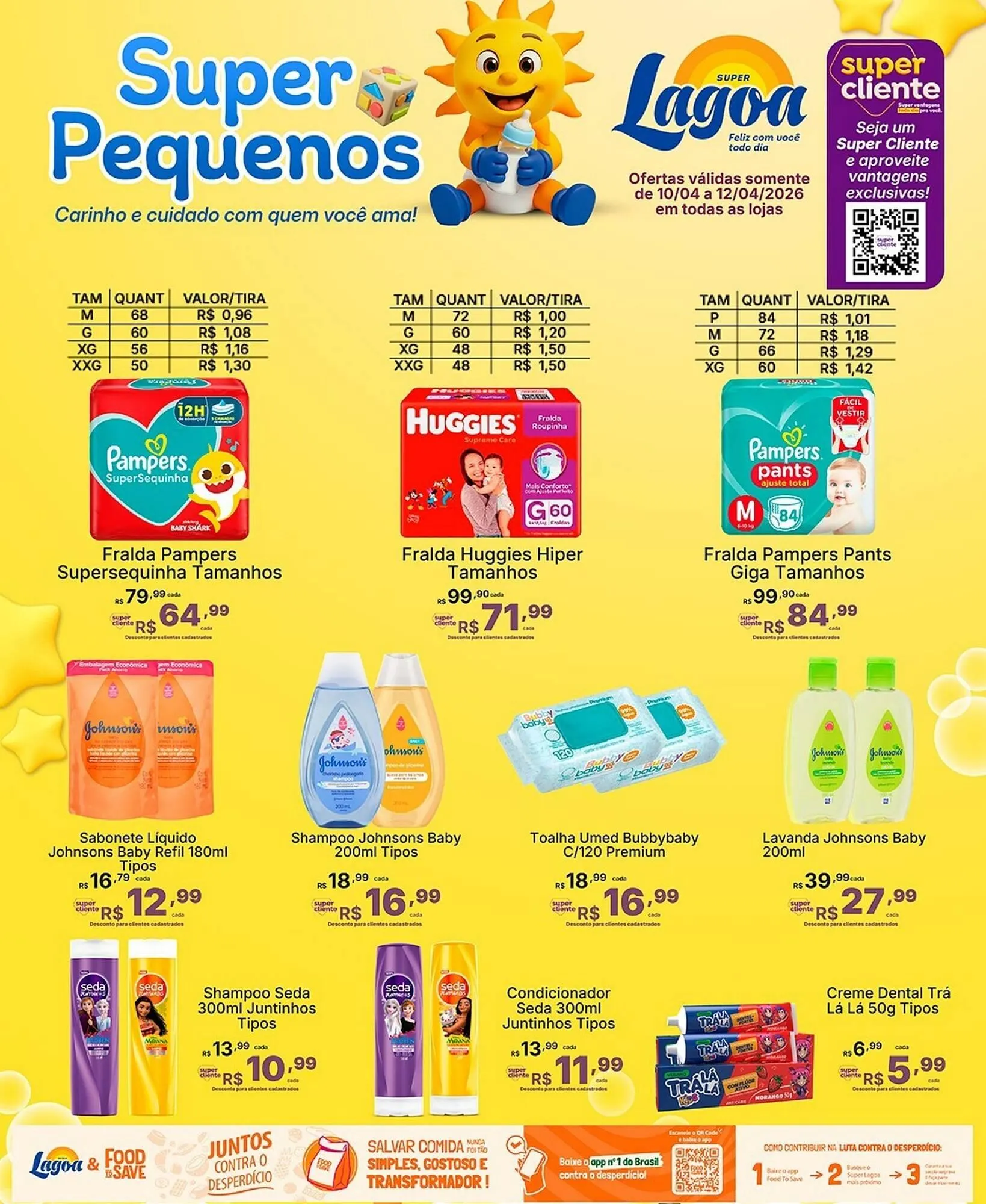 Encarte de Encarte Super Lagoa 10 de abril até 12 de abril 2026 - Pagina 1