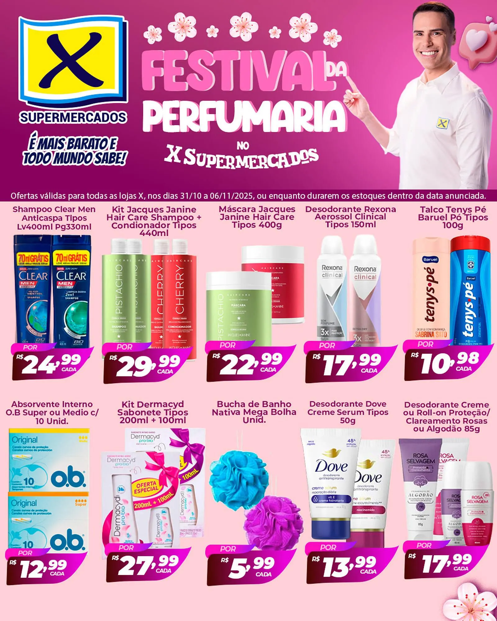 Folheto X Supermercados - 1