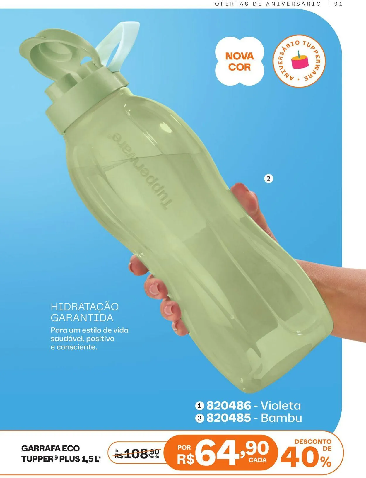Encarte de Tupperware 1 de maio até 31 de maio 2025 - Pagina 91