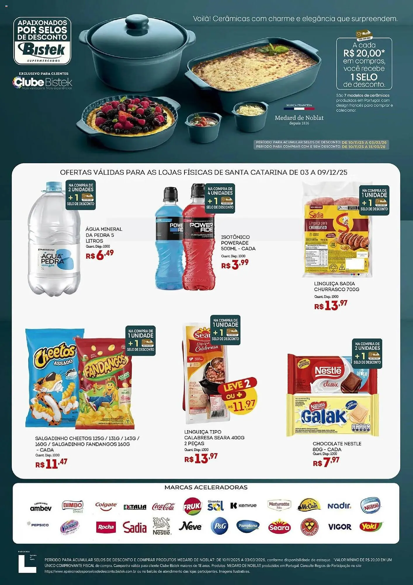 Encarte de Encarte Bistek Supermercados 3 de dezembro até 9 de dezembro 2025 - Pagina 2