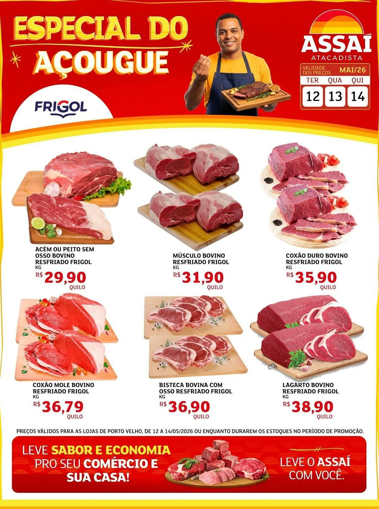 Encarte de Encarte Assaí Atacadista 12 de maio até 14 de maio 2026 - Pagina 1