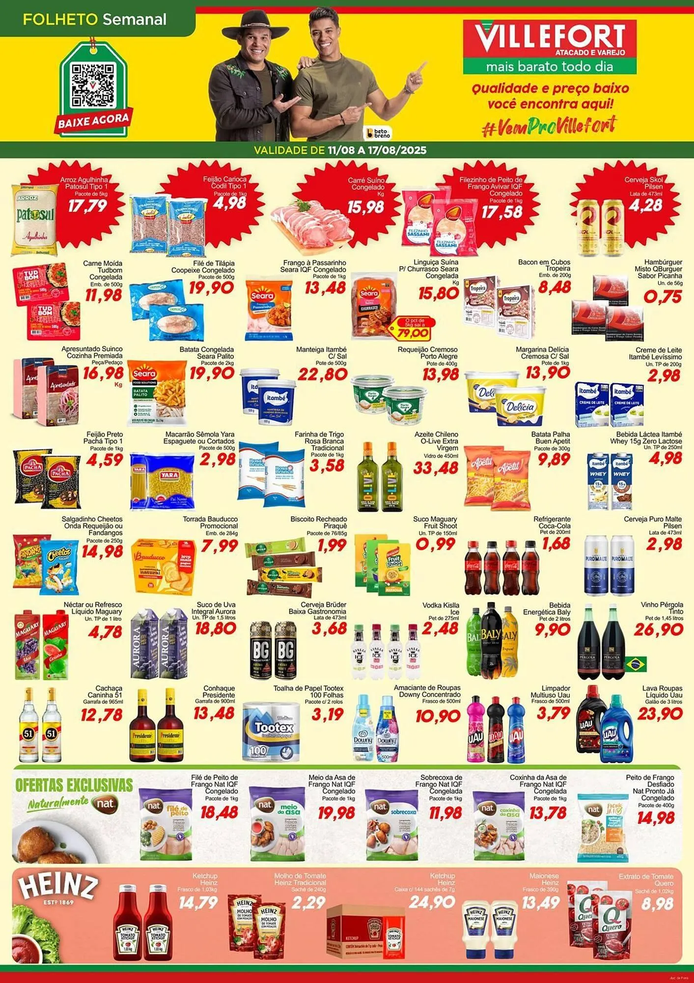 Encarte de Catálogo Villefort Atacadista 11 de agosto até 17 de agosto 2025 - Pagina 1