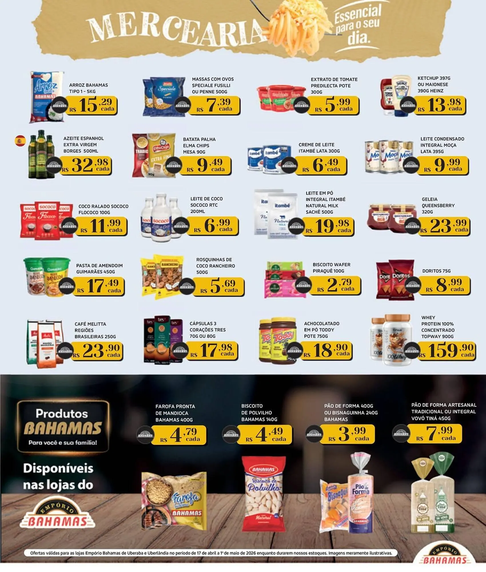 Encarte de Catálogo Empório Bahamas 17 de abril até 1 de maio 2026 - Pagina 5