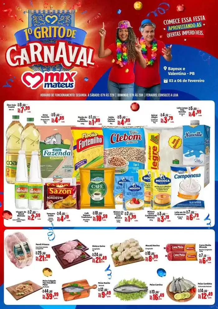 Encarte de Ofertas especiais atraentes para todos 4 de fevereiro até 6 de fevereiro 2025 - Pagina 1