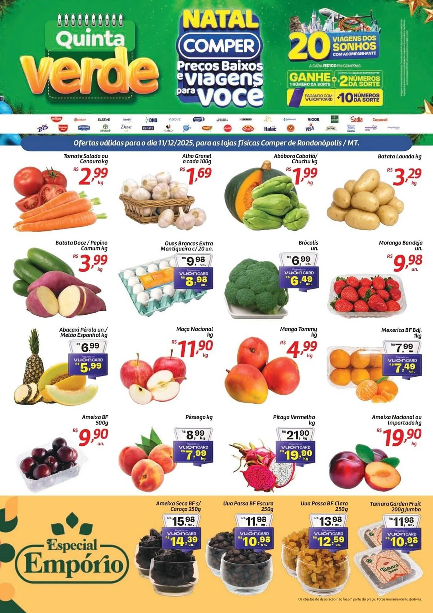 Encarte de Folheto Comper 11 de dezembro até 11 de dezembro 2025 - Pagina 1