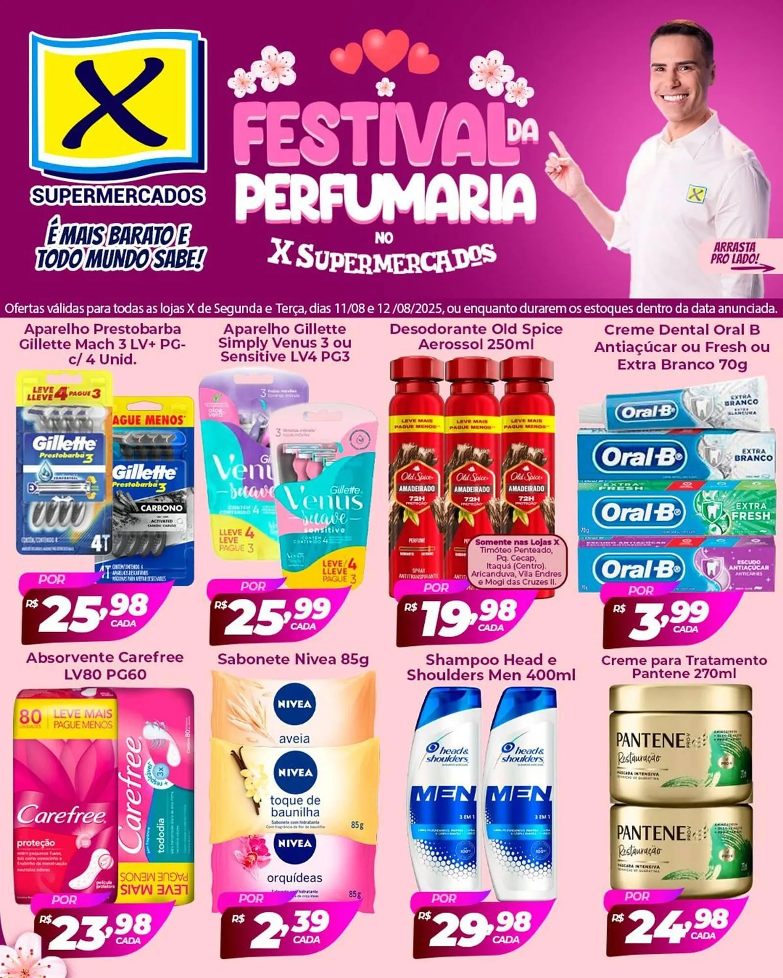 Encarte de Catálogo X Supermercados 11 de agosto até 16 de agosto 2025 - Pagina 4