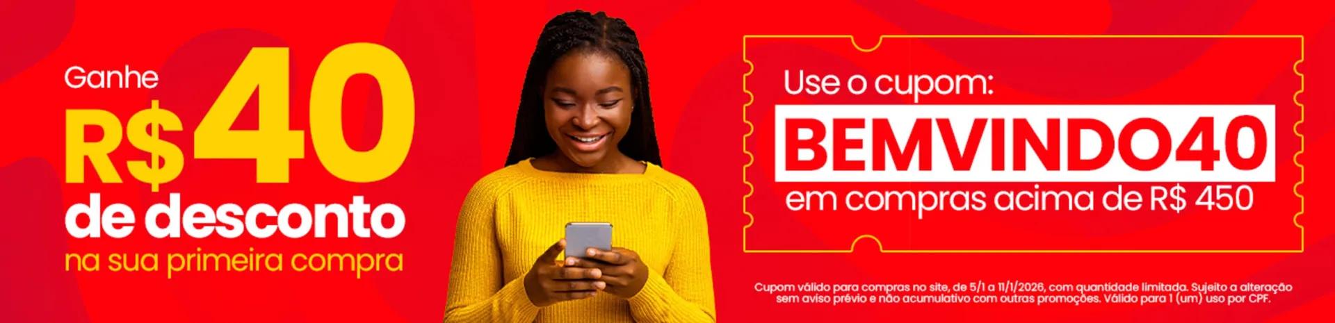 Encarte de Folheto Mercantil Rodrigues 5 de janeiro até 11 de janeiro 2026 - Pagina 1