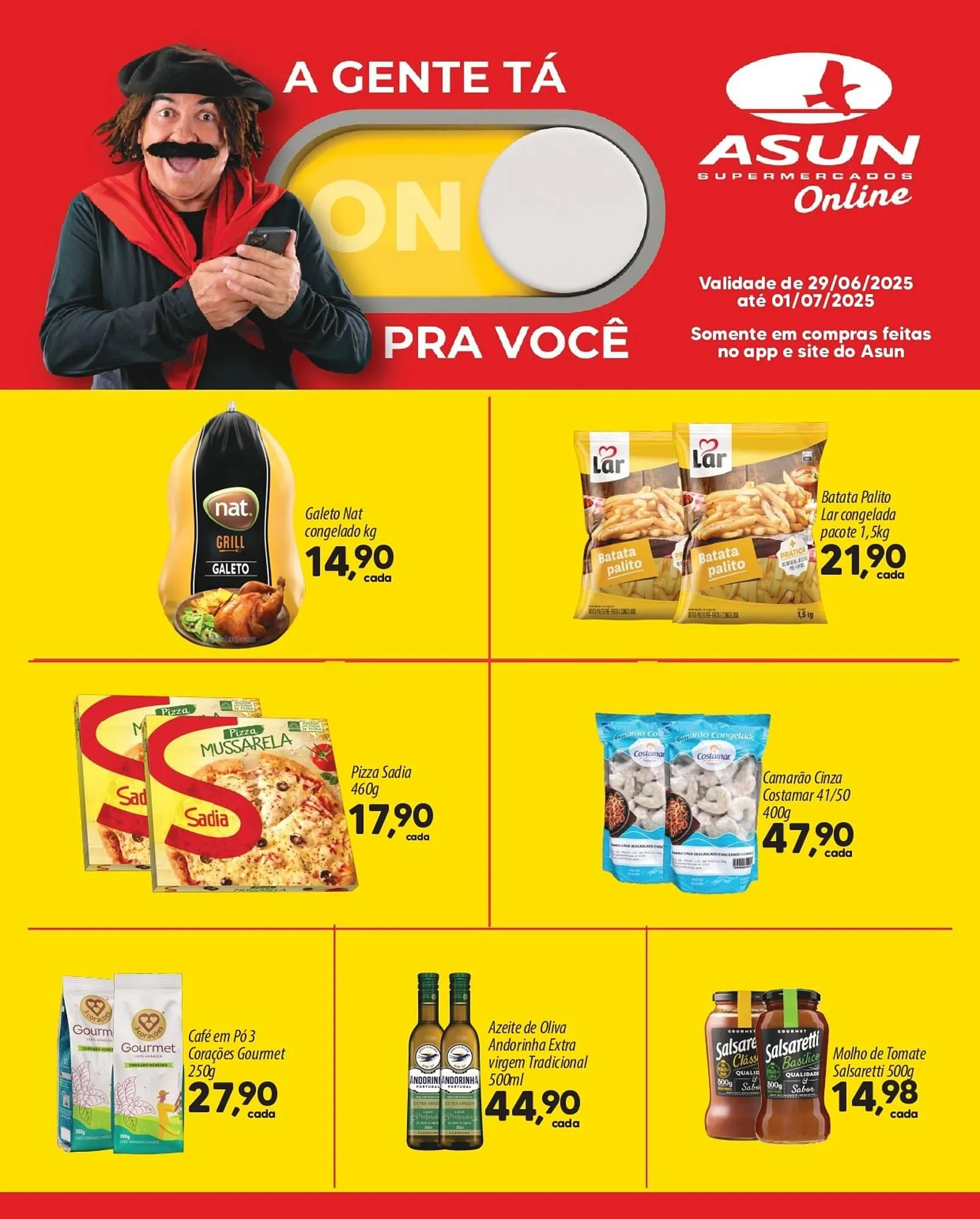 Encarte de Catálogo Asun 30 de junho até 1 de julho 2025 - Pagina 1
