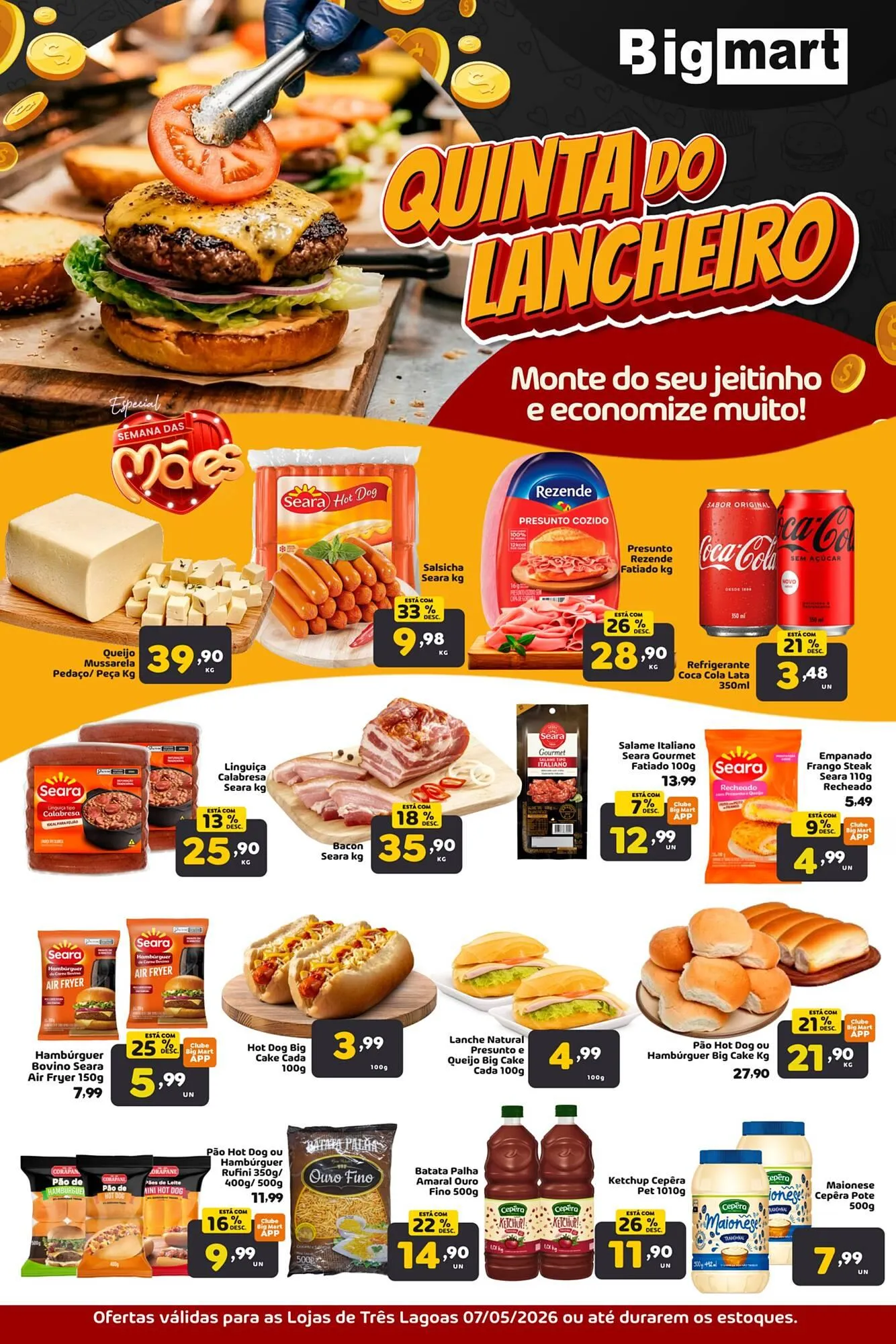 Encarte de Catálogo Bigmart 7 de maio até 7 de maio 2026 - Pagina 1