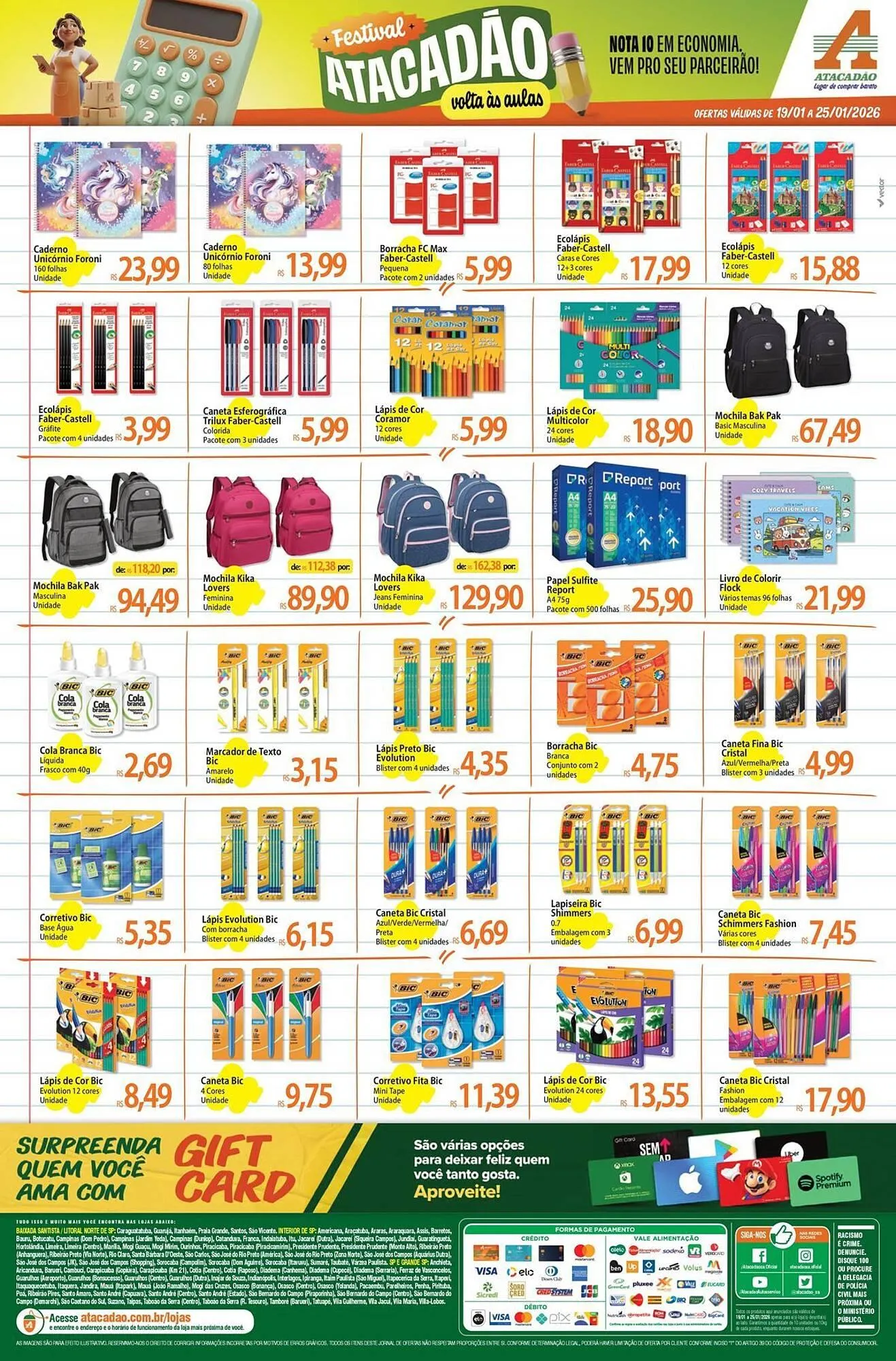 Encarte de Folheto Atacadão 19 de janeiro até 25 de janeiro 2026 - Pagina 2